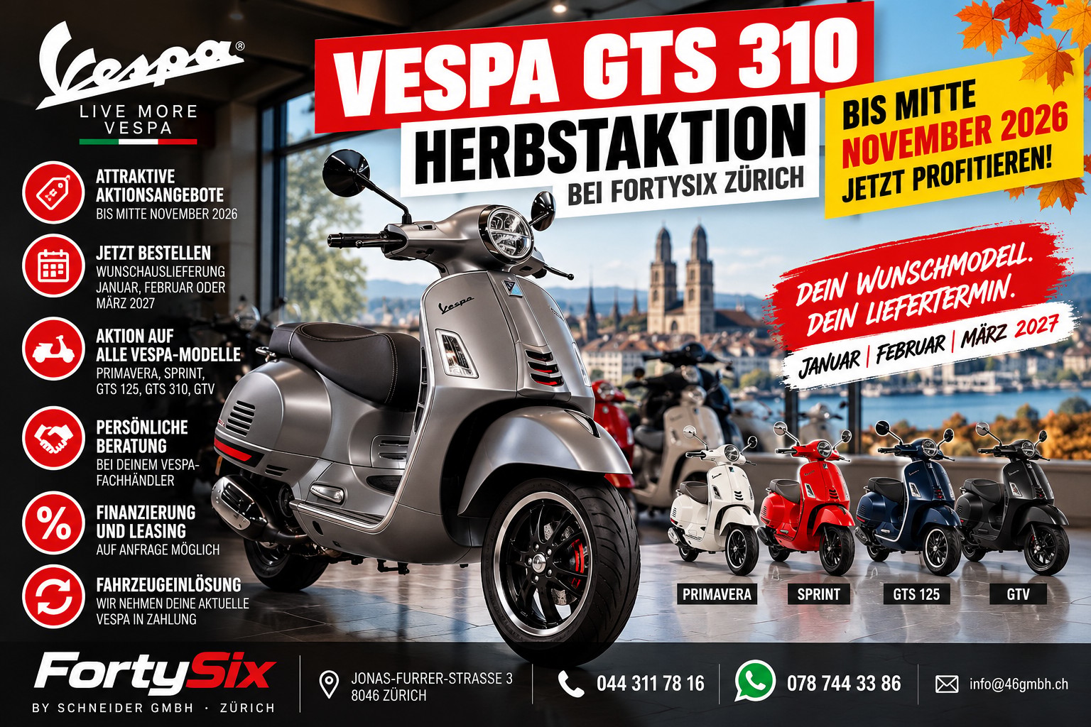 PIAGGIO Vespa GTS 310 Super Sport RST E5+-image-0