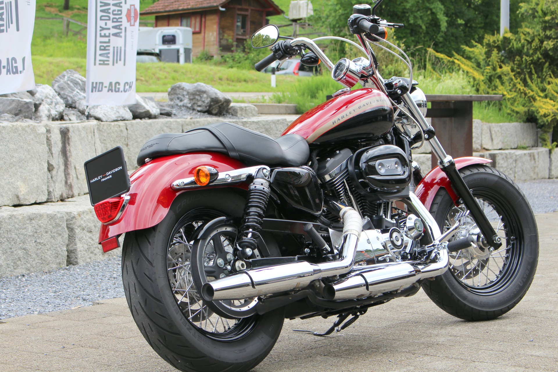 HARLEY-DAVIDSON XL 1200 C Sportster Custom ABS-image-2