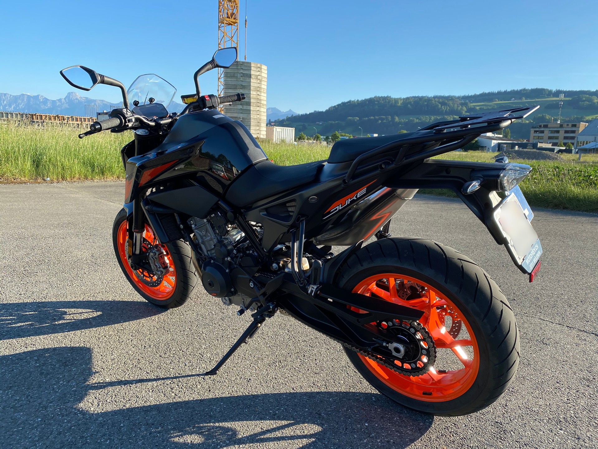 KTM 790 Duke | 11’000 km | Frisch ab Service | inkl. Gepäckträger + Taschen-image-4