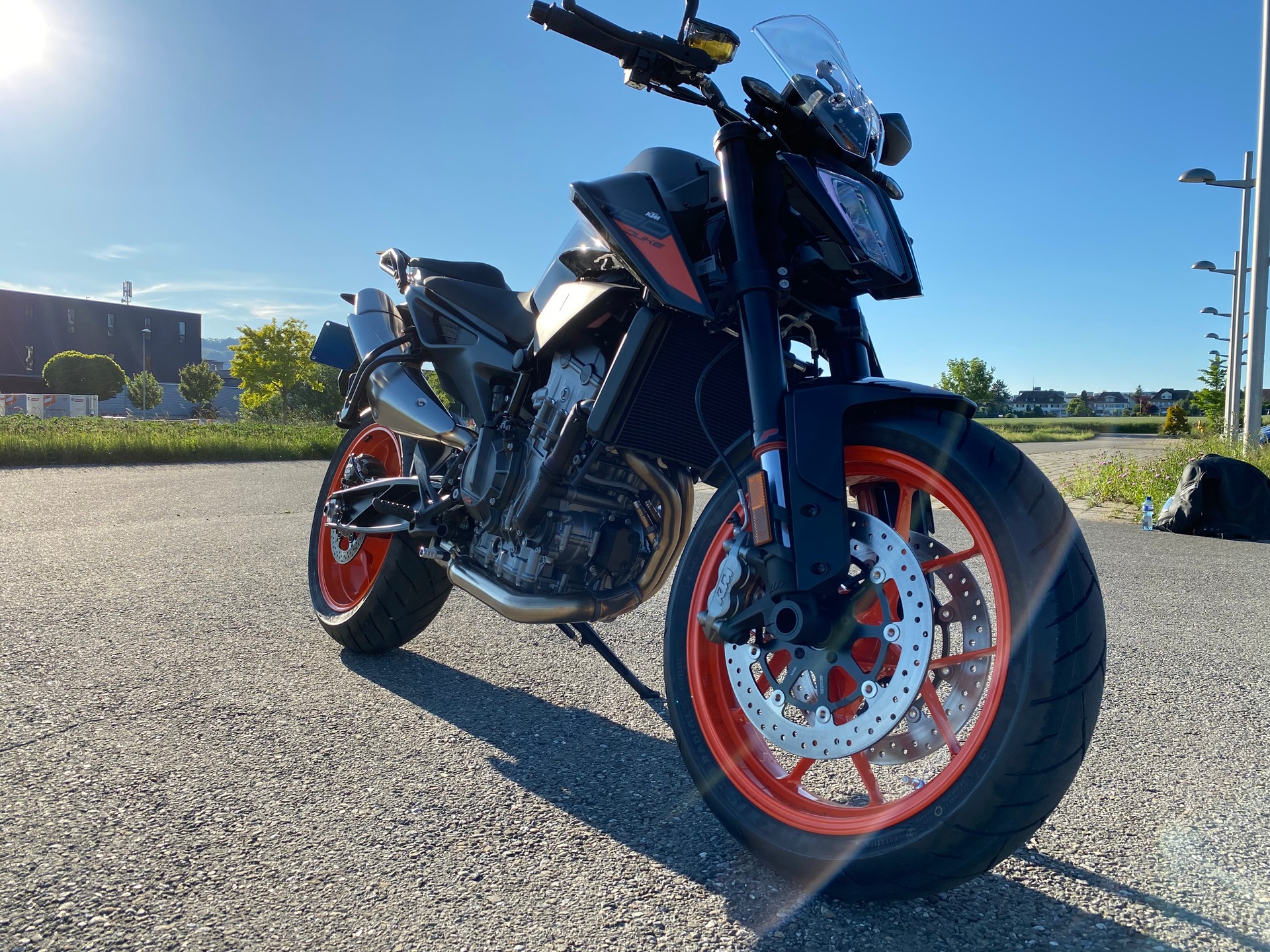 KTM 790 Duke | 11’000 km | Frisch ab Service | inkl. Gepäckträger + Taschen-image-0