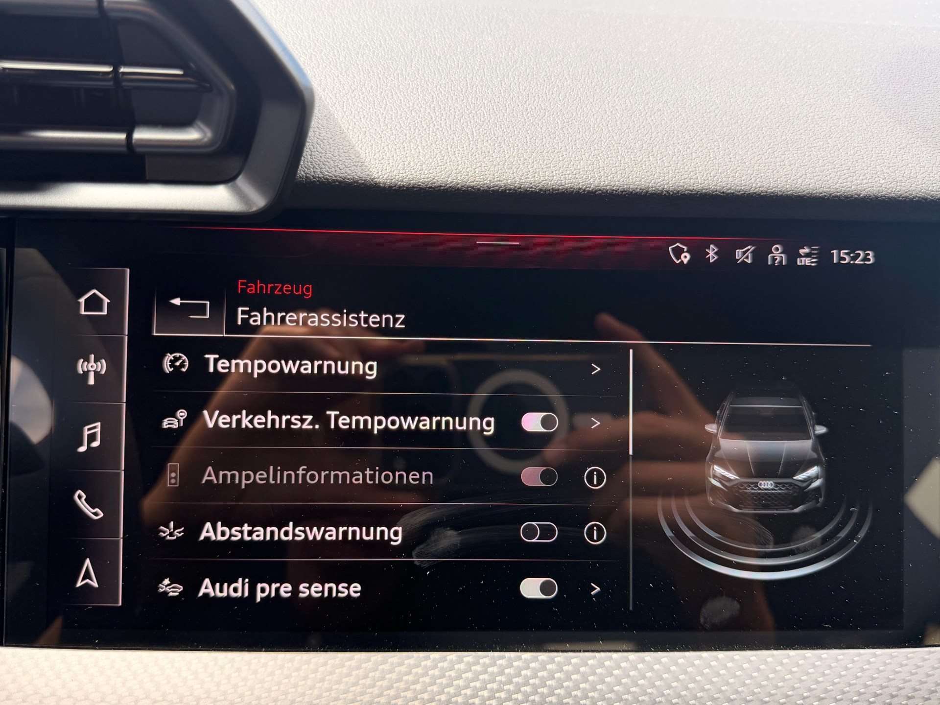 AUDI RS3 SPORTBACK 2.5 400 PS TFSI QUATTRO *** RS SCHALENSITZE ***-image-15