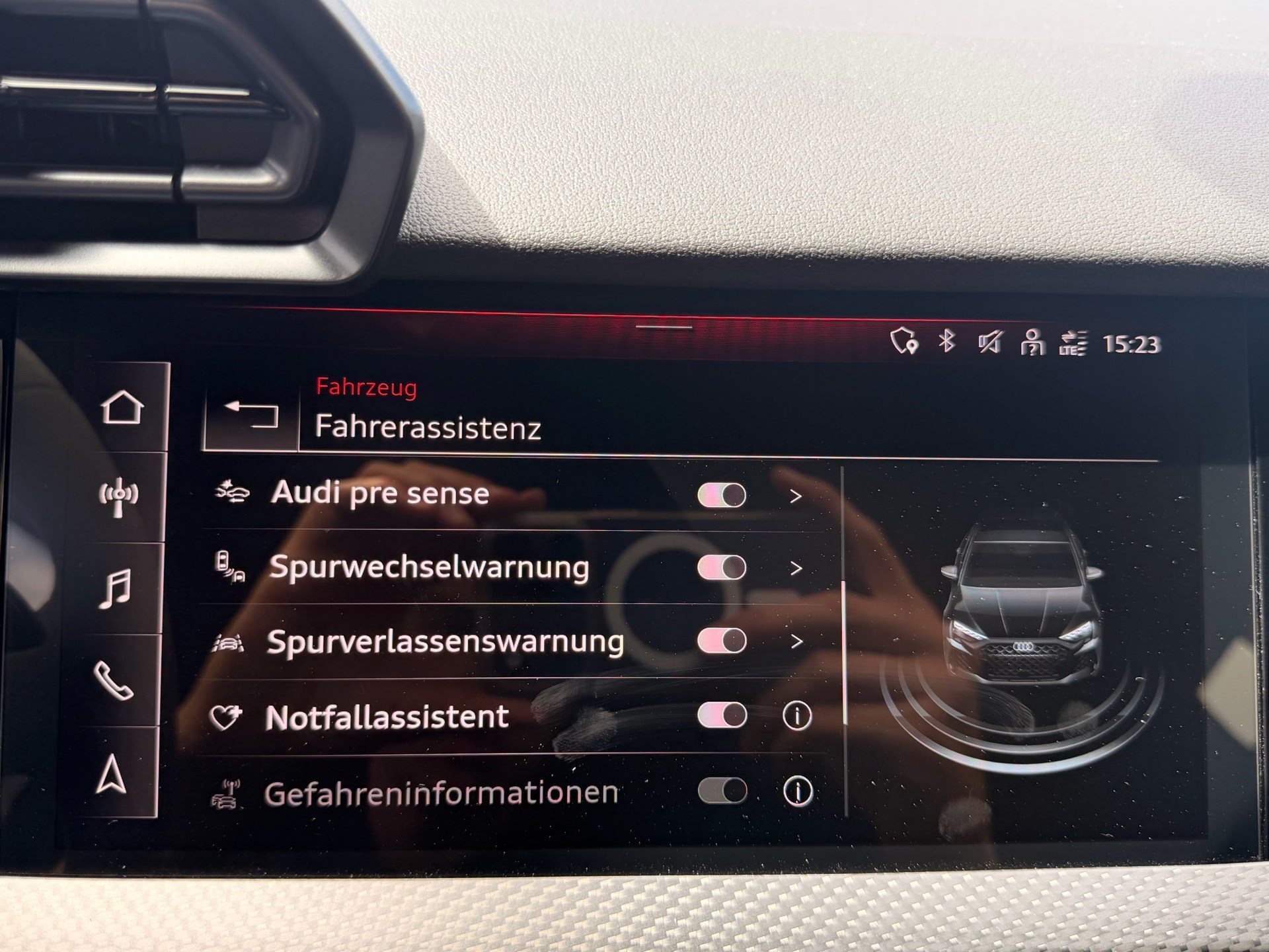 AUDI RS3 SPORTBACK 2.5 400 PS TFSI QUATTRO *** RS SCHALENSITZE ***-image-16