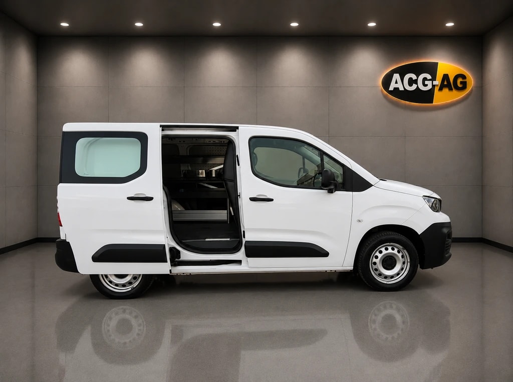 PEUGEOT Partner 1.5 Blue HDi s/s Asphalt Standard 1000kg ** 130 PS ** 3-Plätzer ** RF-Kamera ** Sortimo ** LTZ MFK 25.06.2025 **-image-6