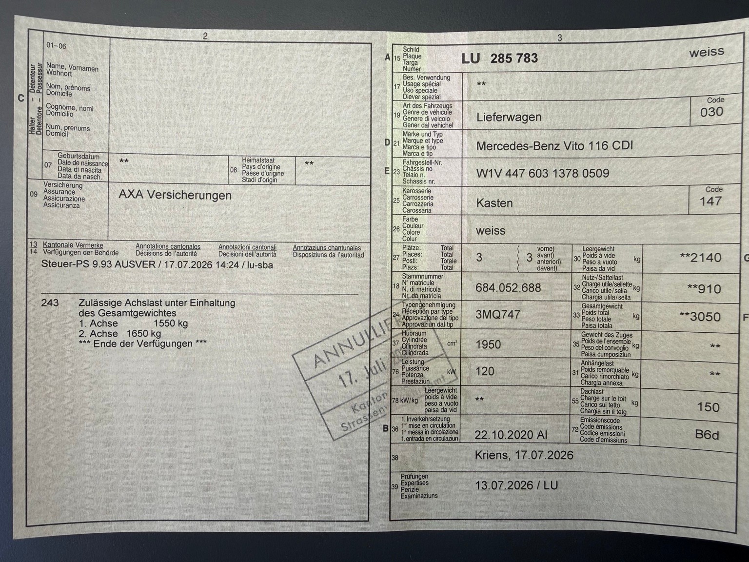 MERCEDES-BENZ 116 CDI Lang 9G-Tronic Base - Automat-image-1