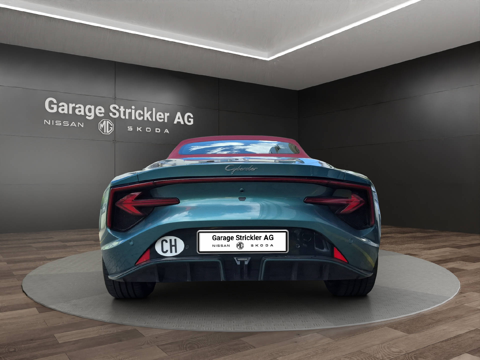 MG Cyberster 77kWh Stoffdach Rot 4WD-showroom-element-3