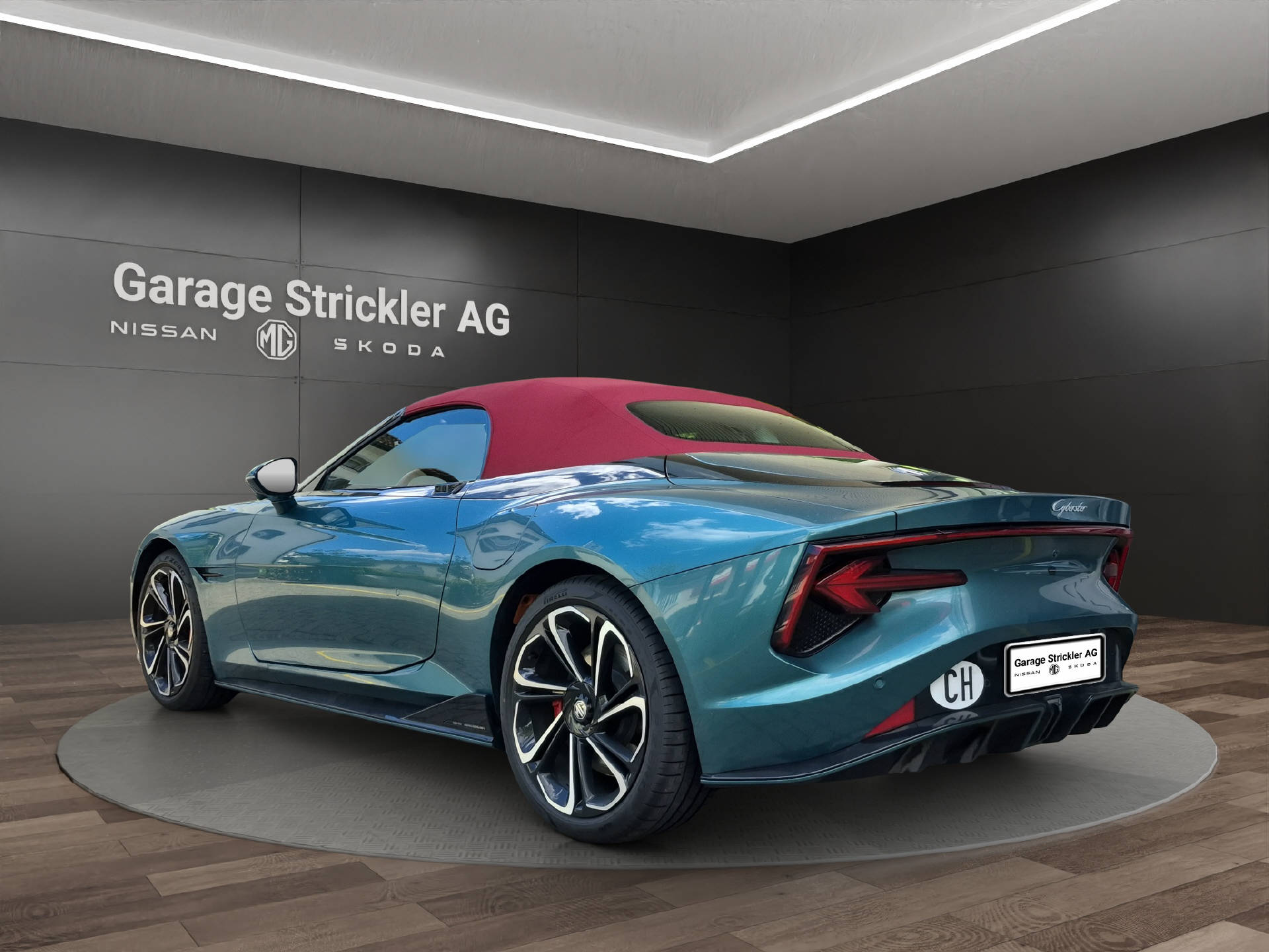 MG Cyberster 77kWh Stoffdach Rot 4WD-showroom-element-2
