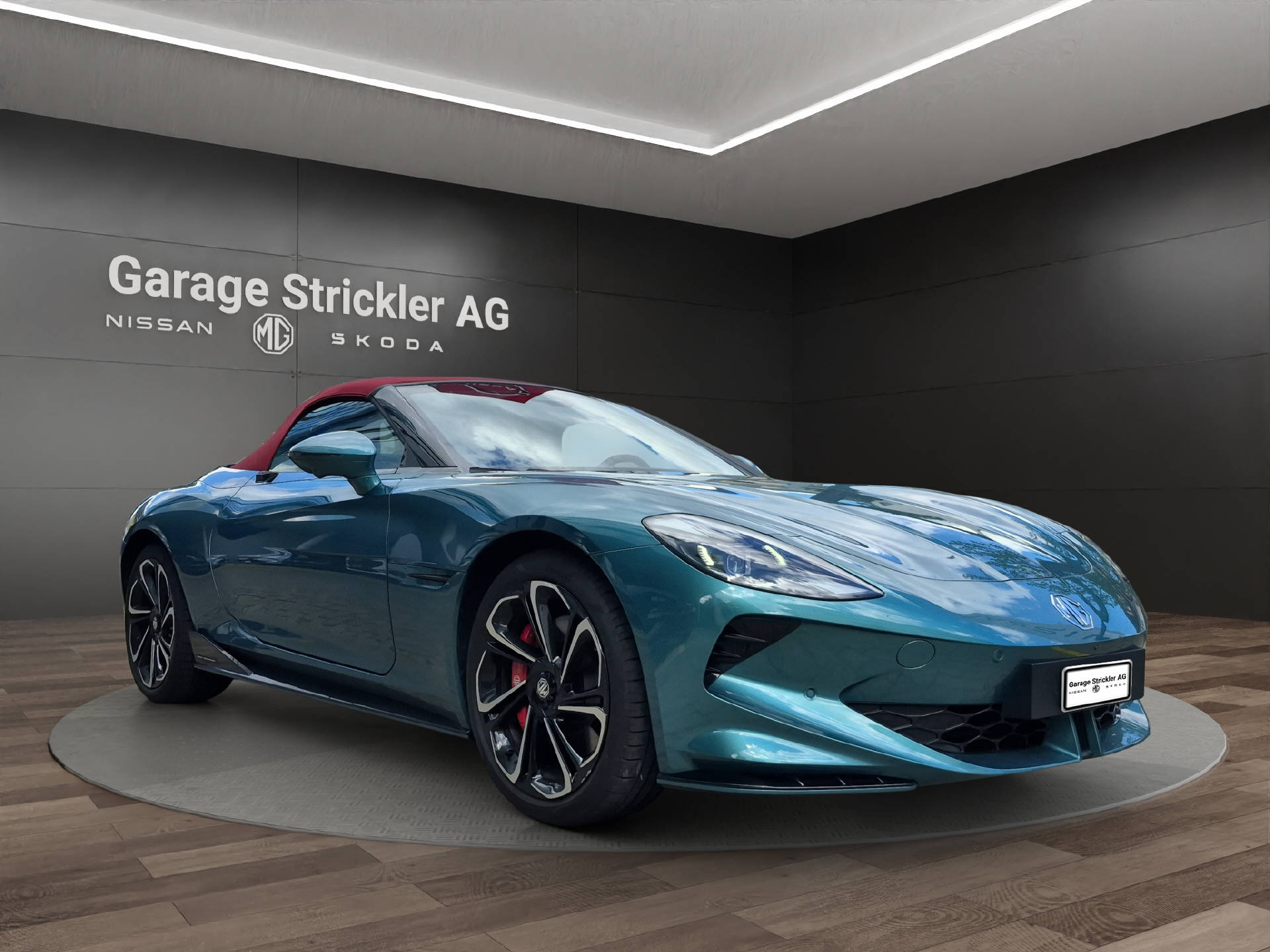 MG Cyberster 77kWh Stoffdach Rot 4WD-image-6