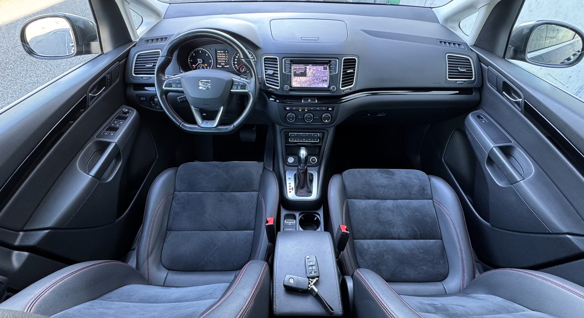 SEAT Alhambra 2.0 TDI DSG SWISS FR 7Plätzer | CH FZ | Service gepflegt-image-6