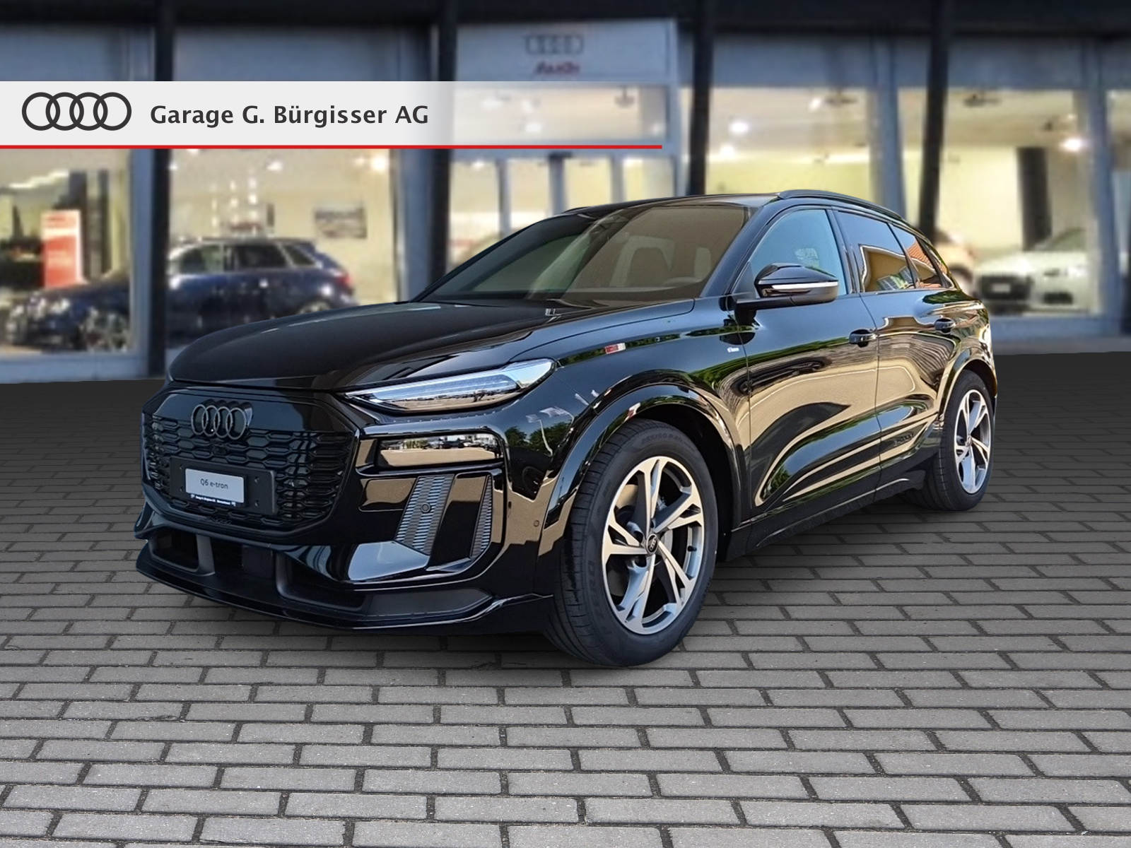 AUDI Q6 e-tron quattro Mythosschwarz Metallic