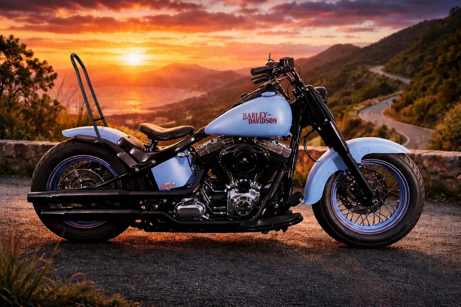 HARLEY-DAVIDSON FLS Softail Slim ABS 1690-image-2