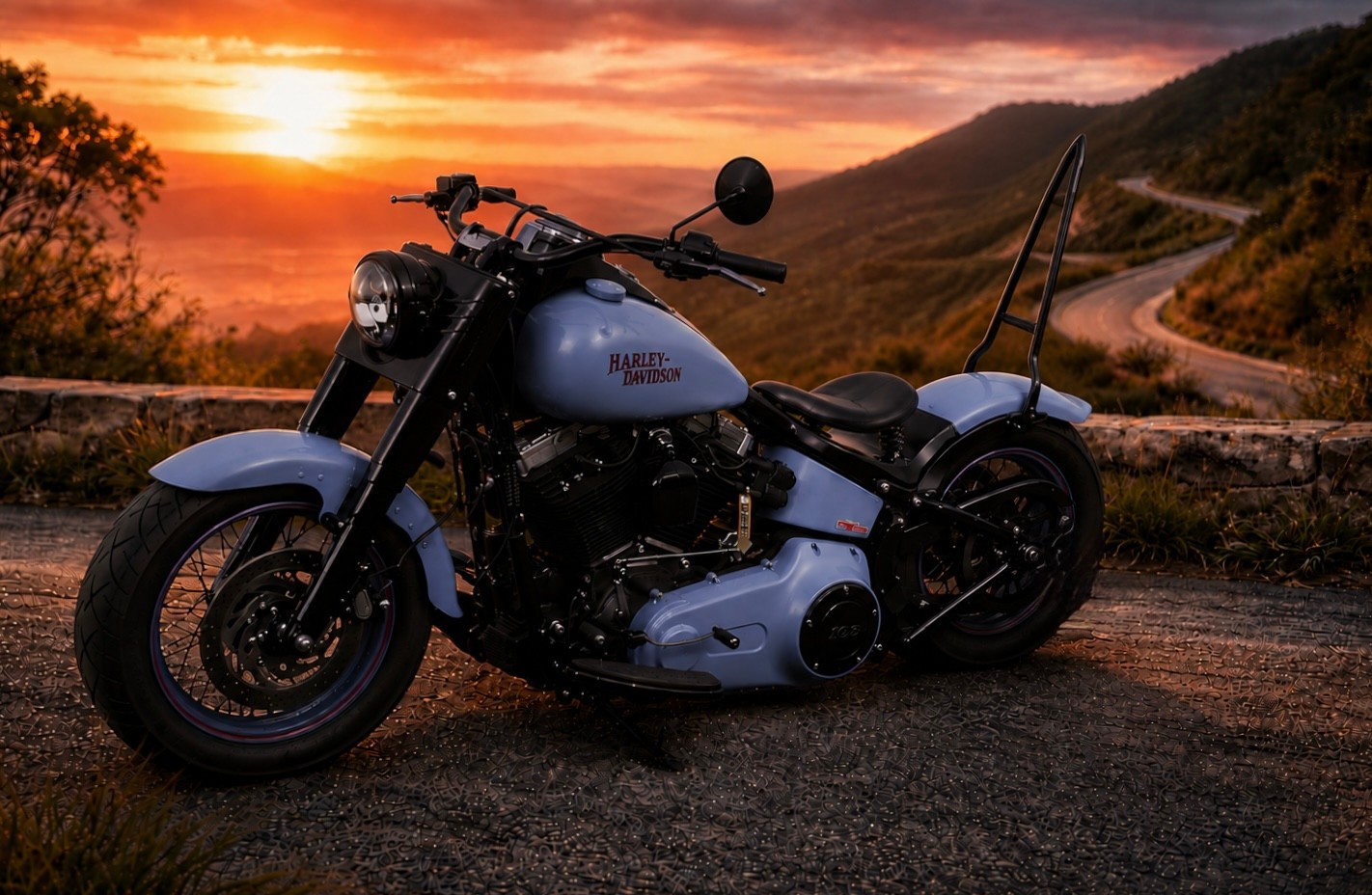 HARLEY-DAVIDSON FLS Softail Slim ABS 1690-image-1