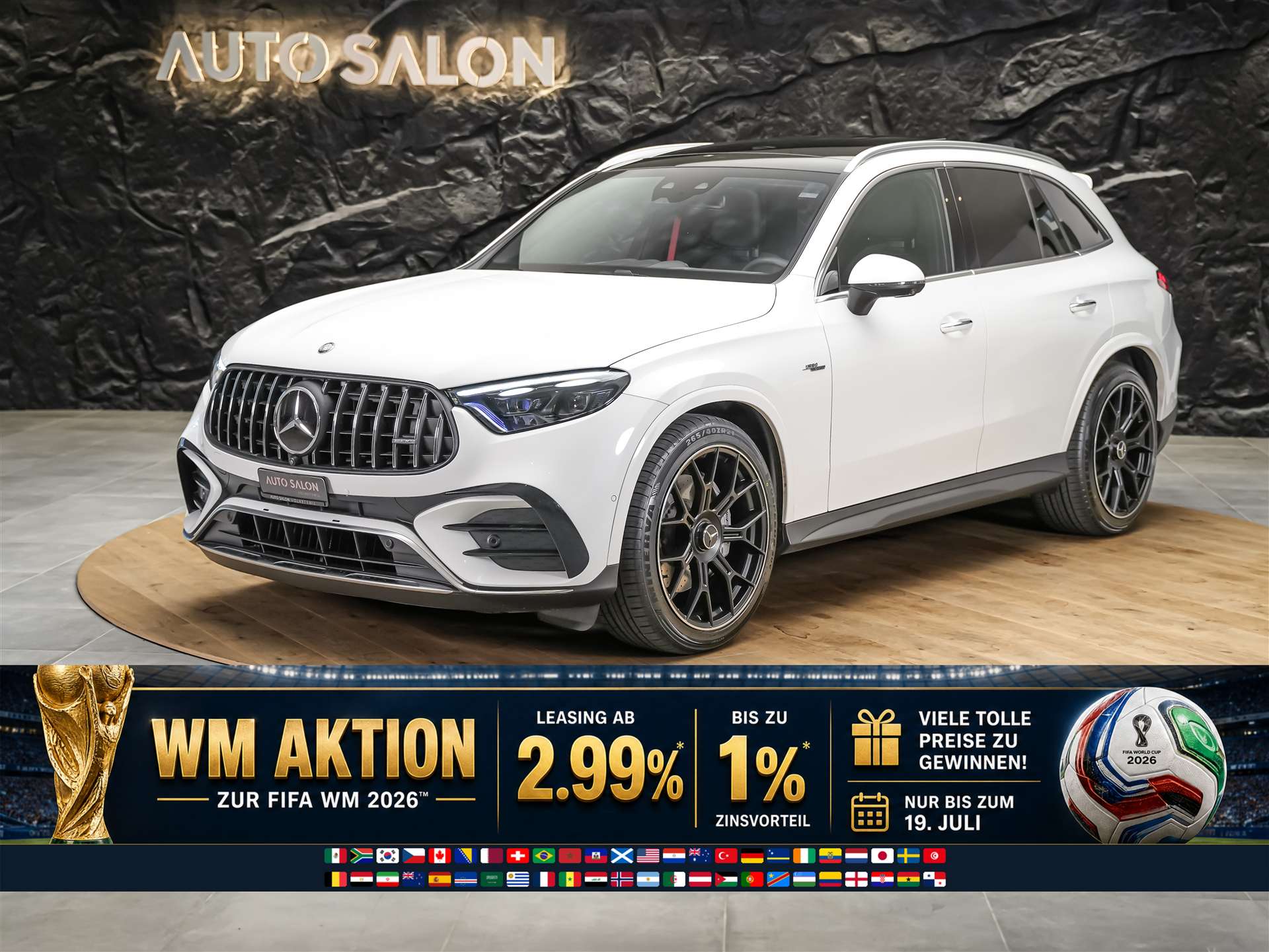 MERCEDES-BENZ GLC 43 AMG Executive Edition 4Matic 9G-Tronic *Head Up Display*Panorama*Abstandsregler*