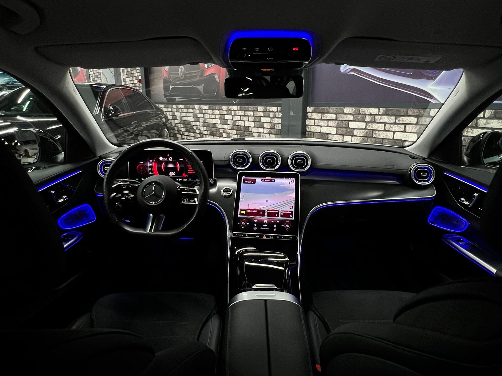 MERCEDES-BENZ C 180 AMG (C63s AMG Bodykit) Limited White&Black Performance 5 Jahre Werksgarantie & Gratisservice-image-9