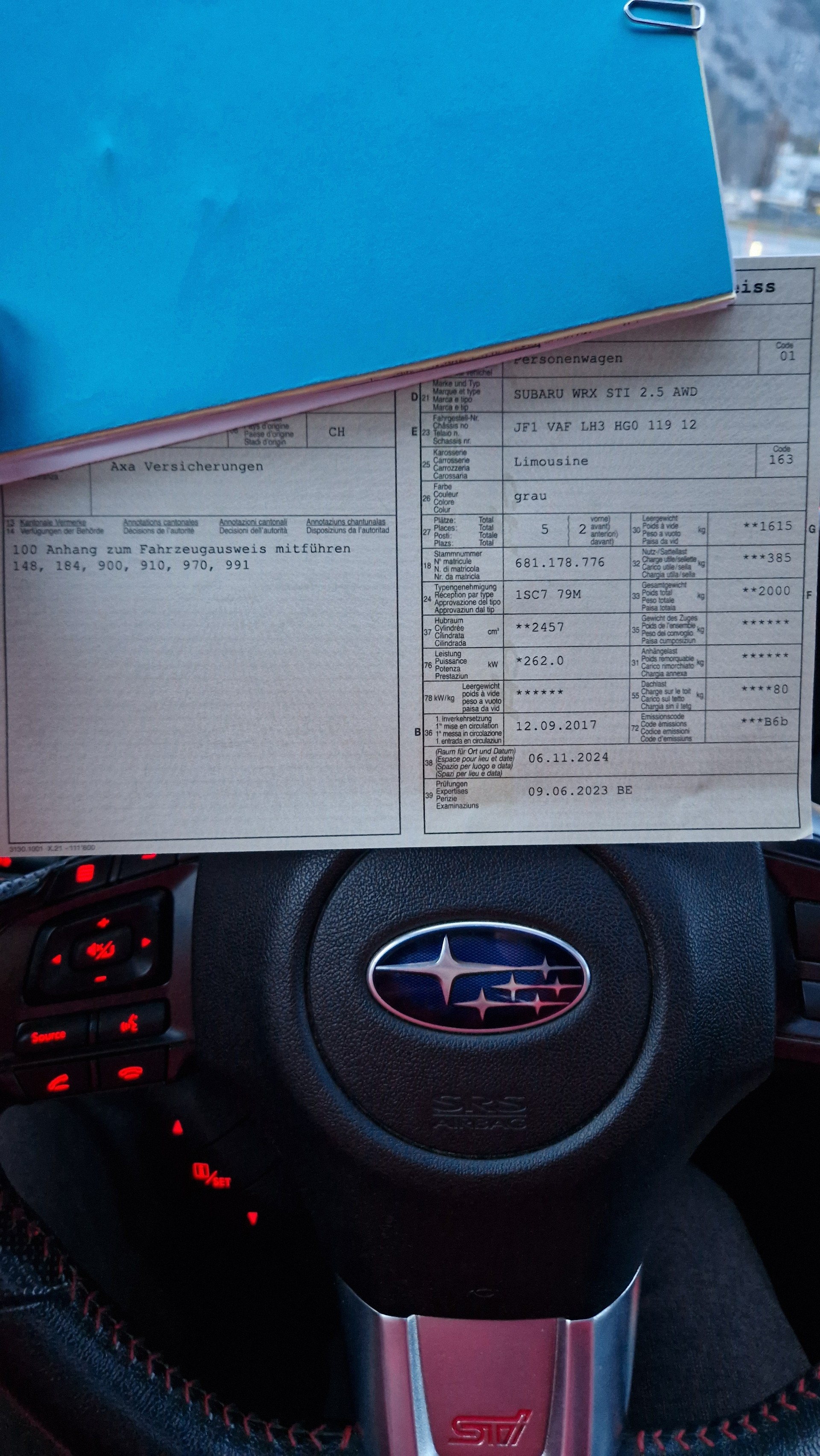 SUBARU WRX 2.5 Turbo 4WD STI Luxury S-image-15