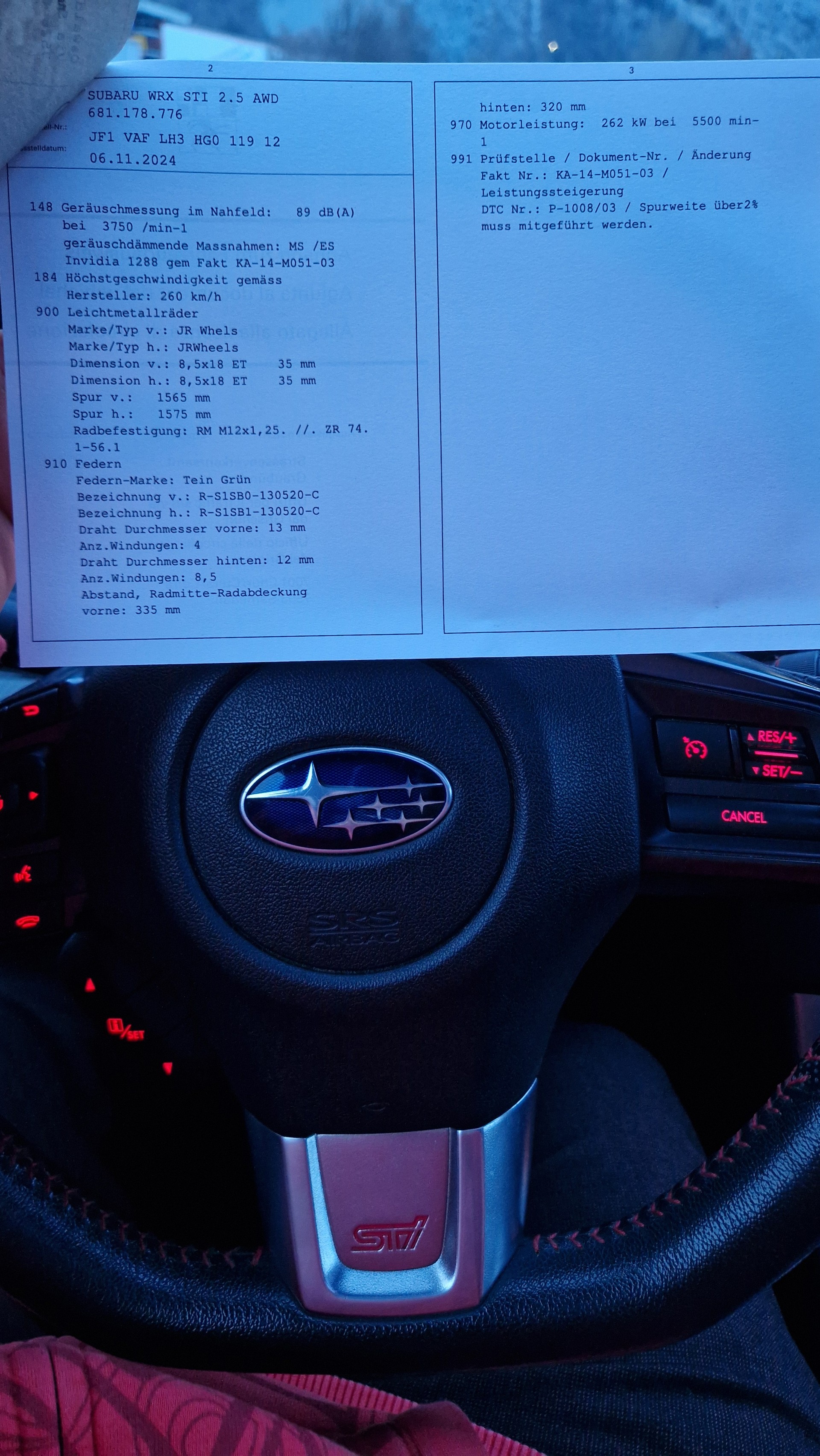 SUBARU WRX 2.5 Turbo 4WD STI Luxury S-image-16