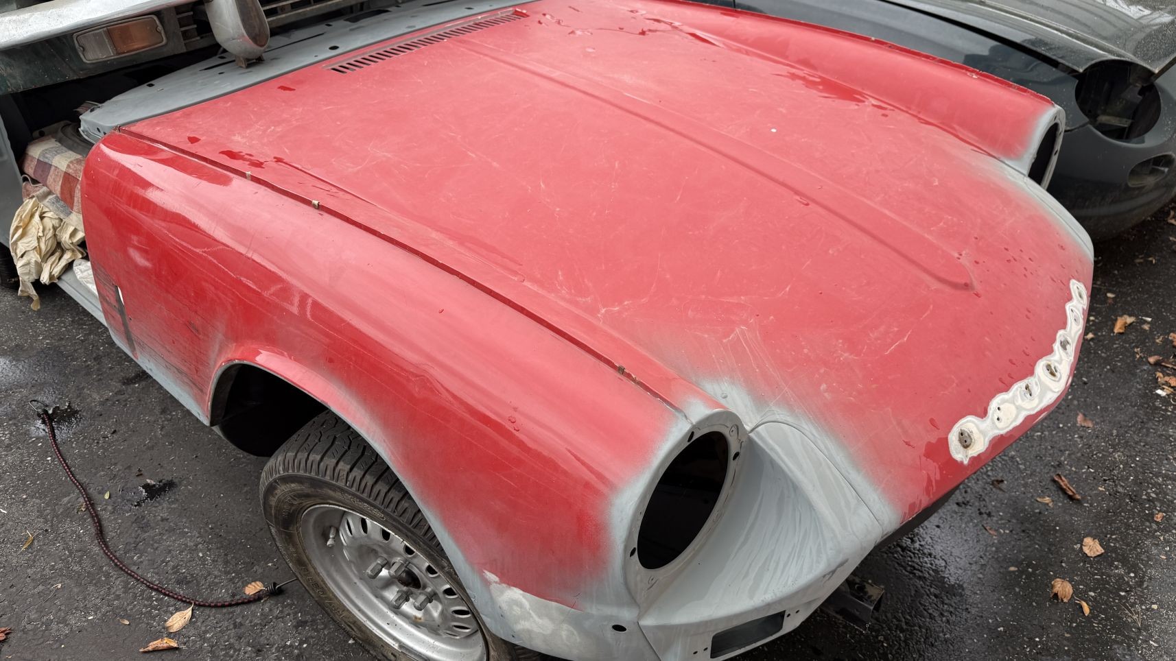 TRIUMPH MK3 Restaurationsobiekt