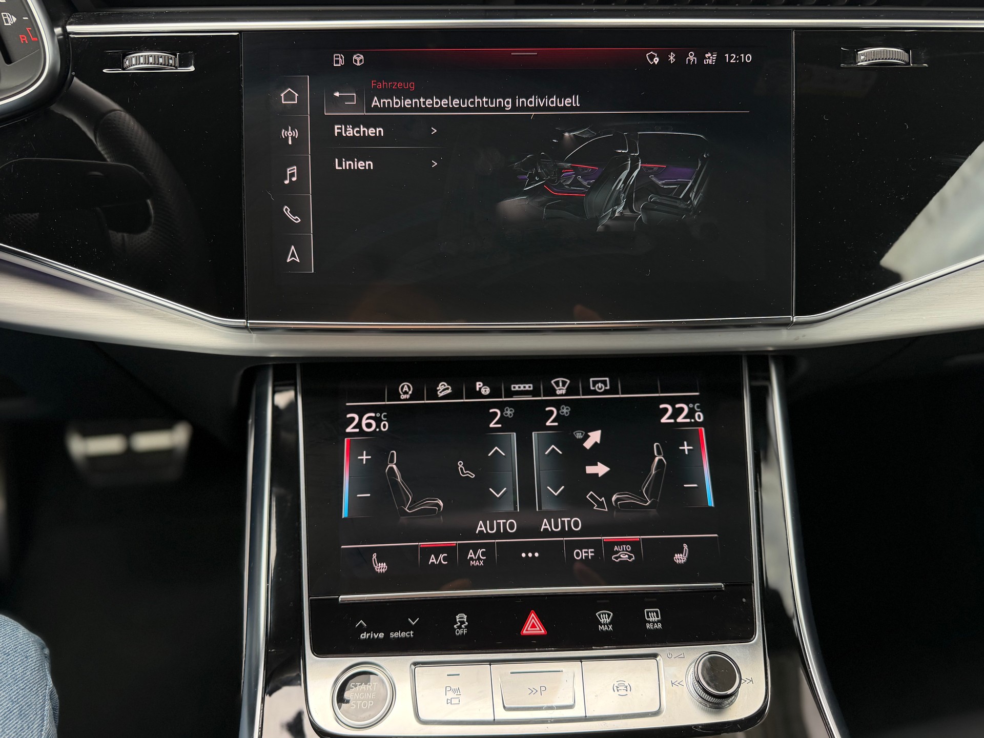 AUDI Q8 50 TDI quattro tiptronic *vikunjabeige metallic - 23 Zoll - Adaptive air suspension sport*-image-22