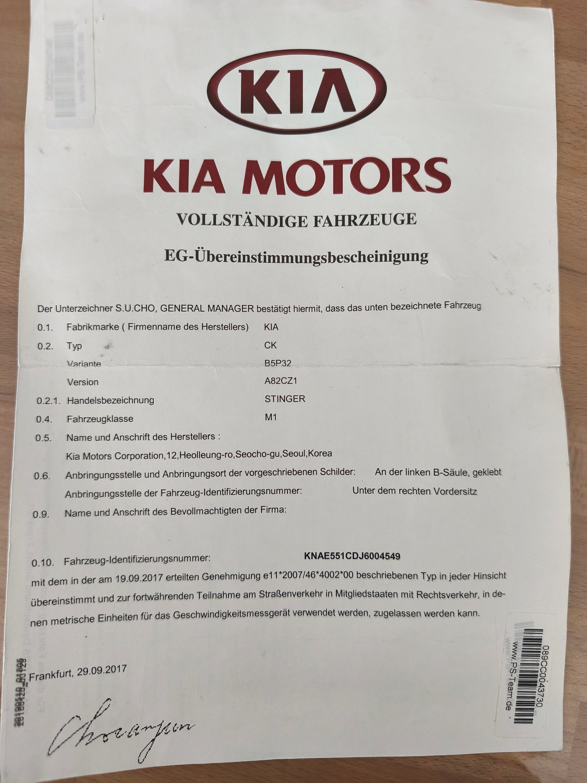 KIA 3.3 T-GDi Klappenanlage Bastuck ohne OPF-image-8