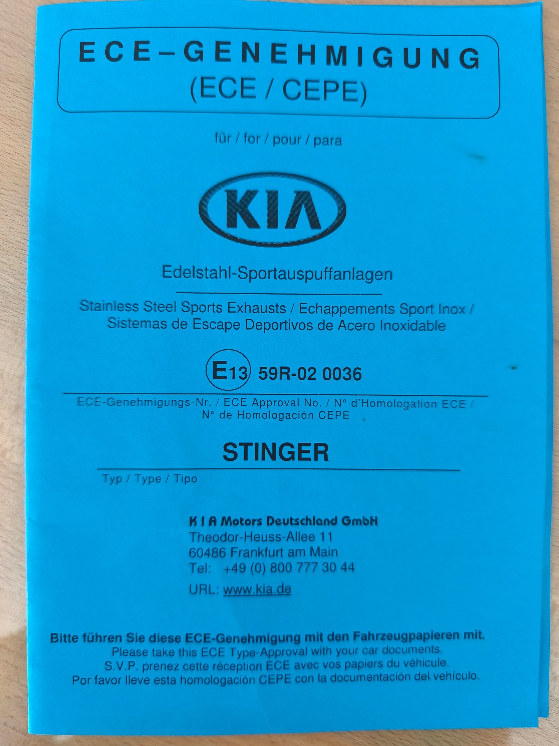 KIA 3.3 T-GDi Klappenanlage Bastuck ohne OPF-image-6