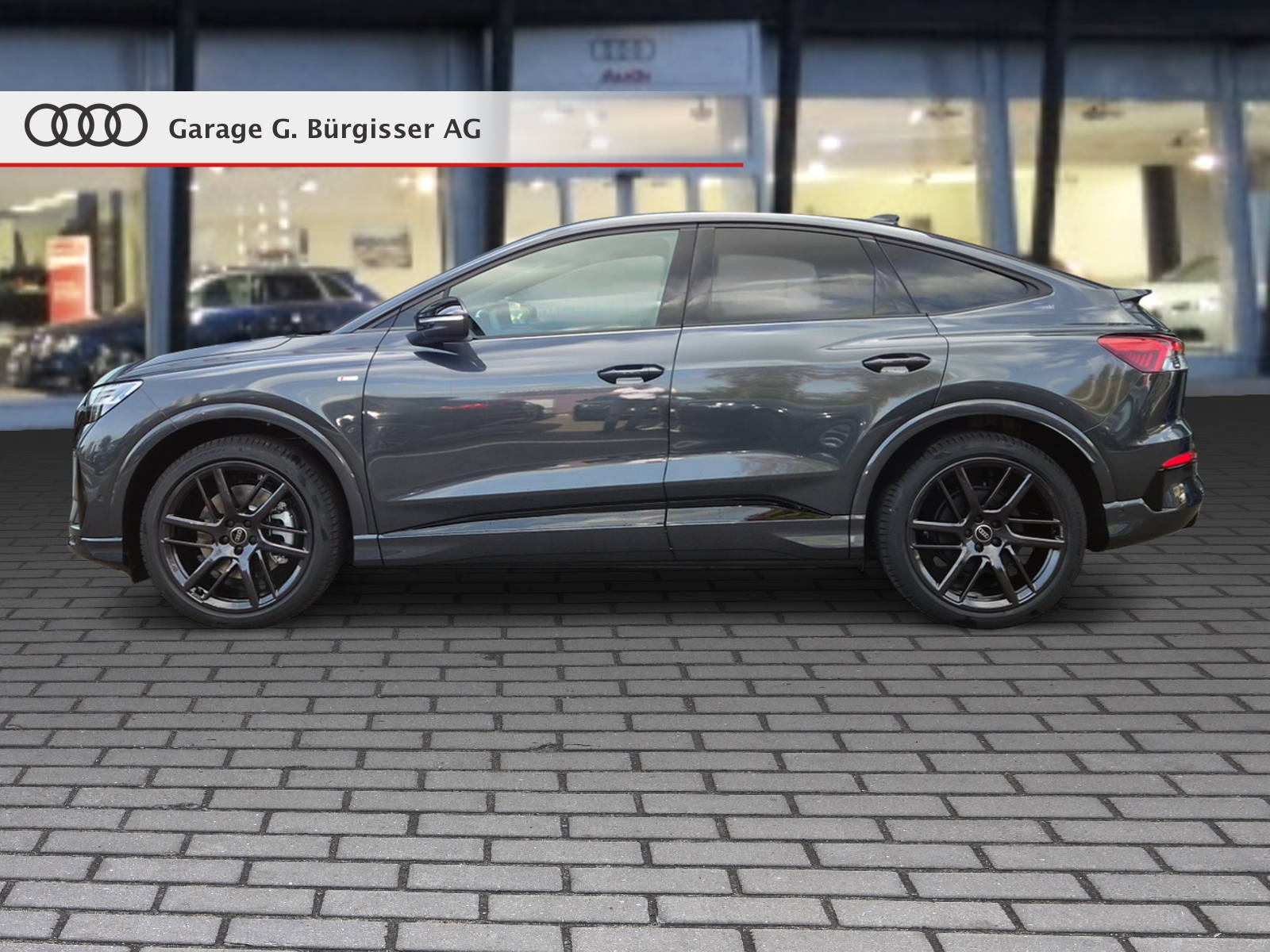 AUDI Q4 Sportback e-tron quattro performance Swiss Ski Tamboragrau Metallic-showroom-element-2