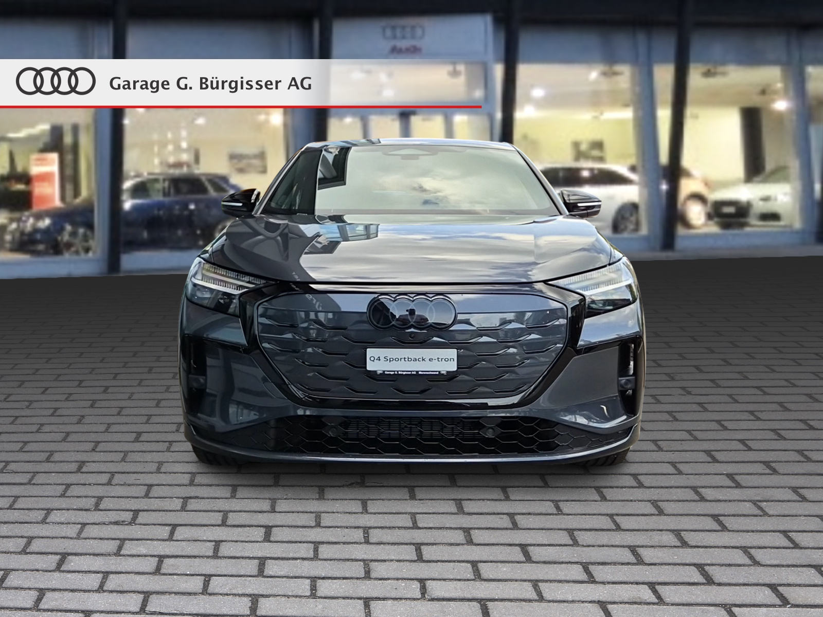 AUDI Q4 Sportback e-tron quattro performance Swiss Ski Tamboragrau Metallic-showroom-element-1