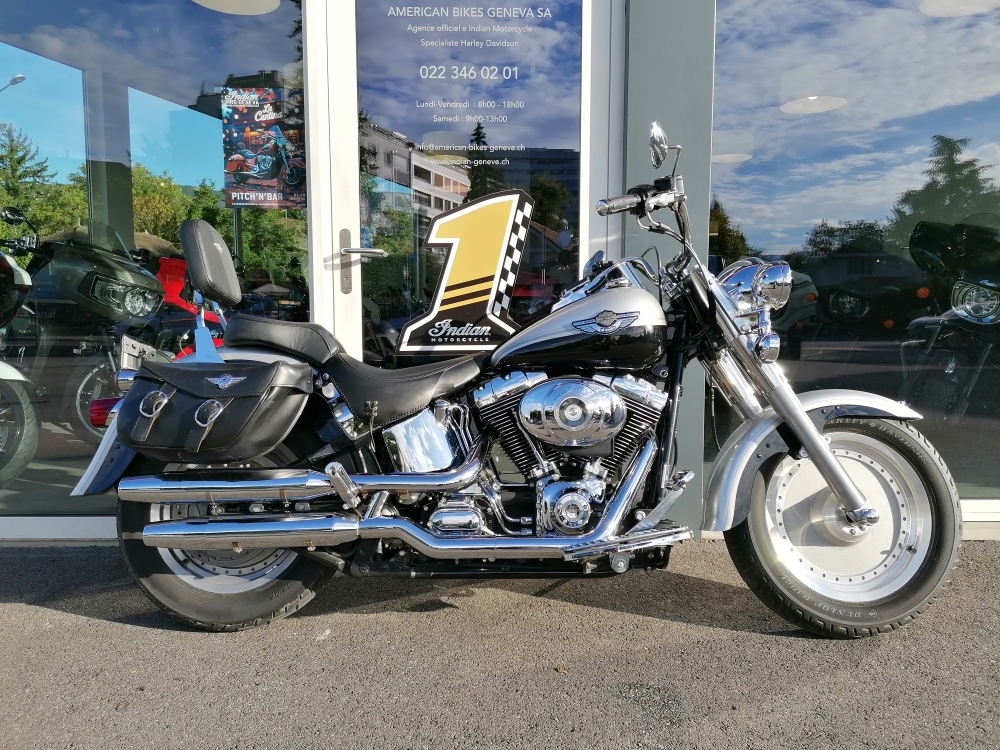 HARLEY-DAVIDSON FLSTF Softail Fat Boy 1450 Anniversary 100 th-image-0