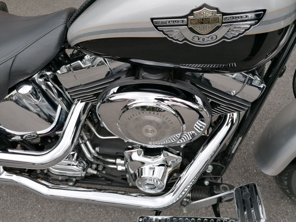 HARLEY-DAVIDSON FLSTF Softail Fat Boy 1450 Anniversary 100 th-image-6