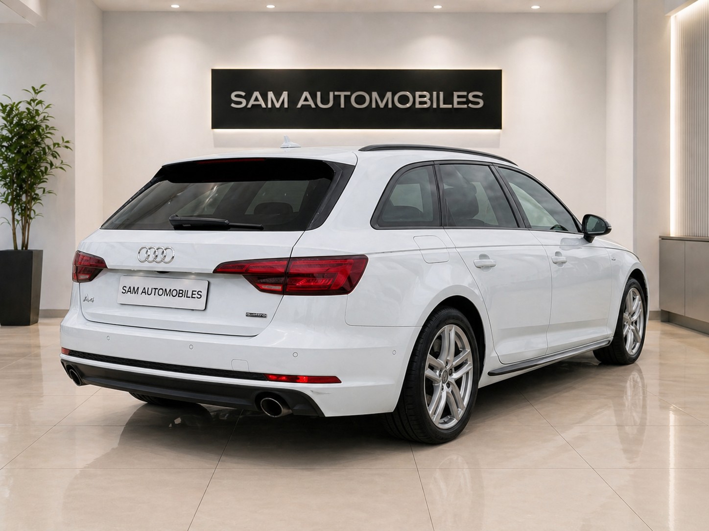 AUDI A4 Avant 2.0 TFSI Design quattro S-tronic S-LINE-image-3