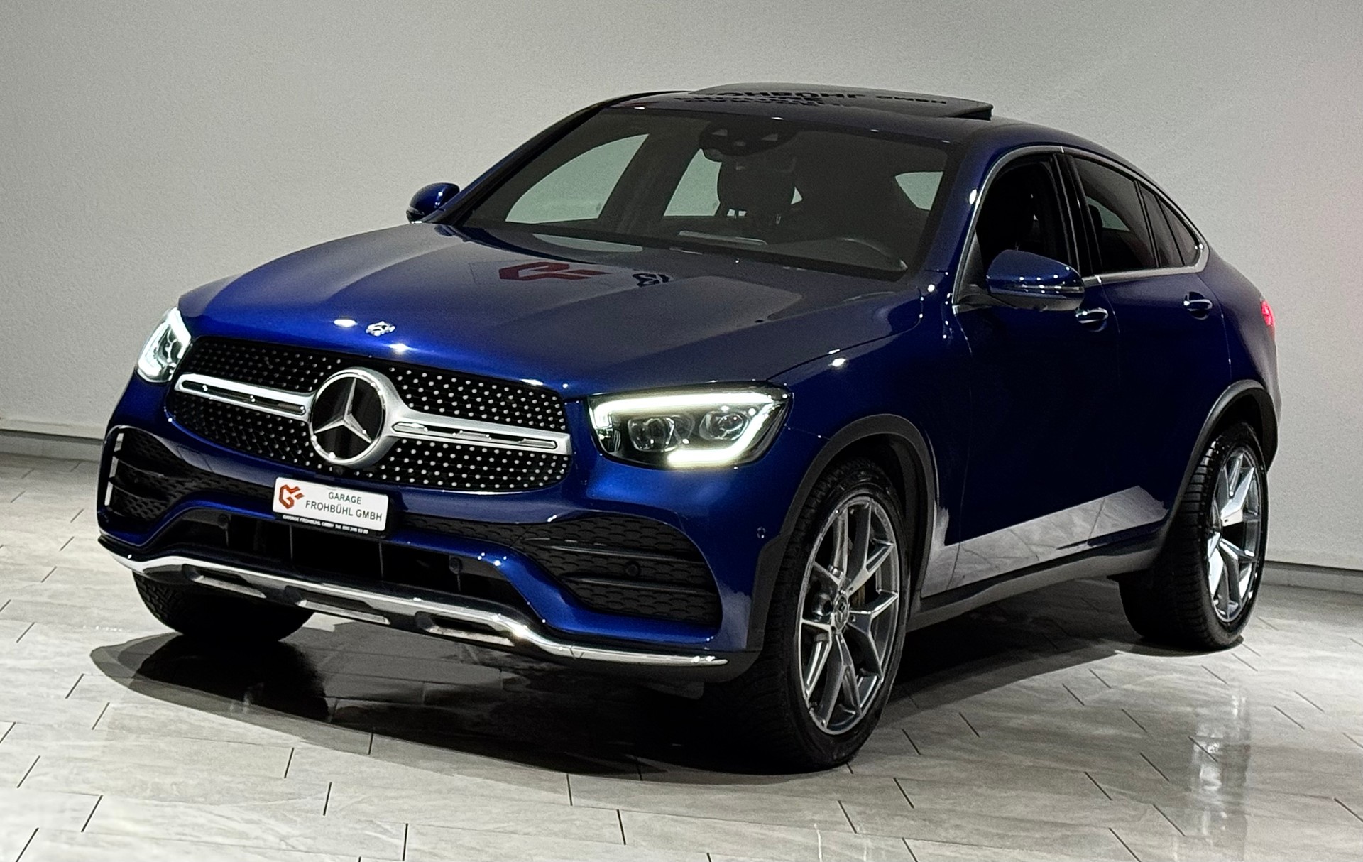 MERCEDES-BENZ GLC Coupé 400 d AMG Line 4Matic 9G-Tronic | 1.Hand | CH |