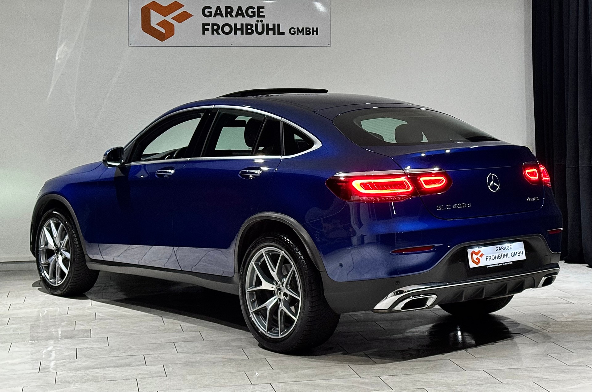 MERCEDES-BENZ GLC Coupé 400 d AMG Line 4Matic 9G-Tronic | 1.Hand | CH |-image-5