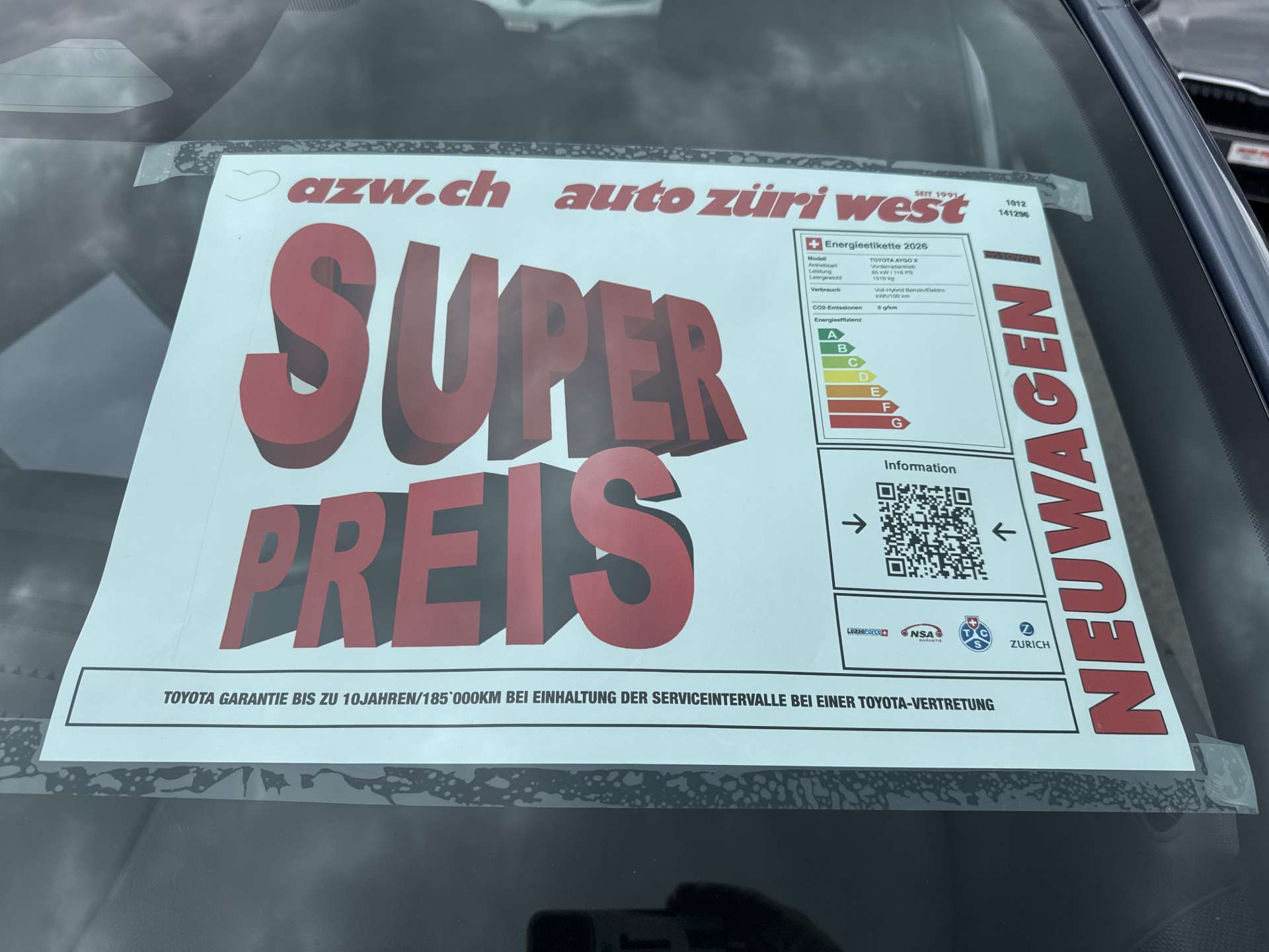 TOYOTA Aygo X 1.5 Comfort NEUES MODELL e-CVT Automat-showroom-element-3