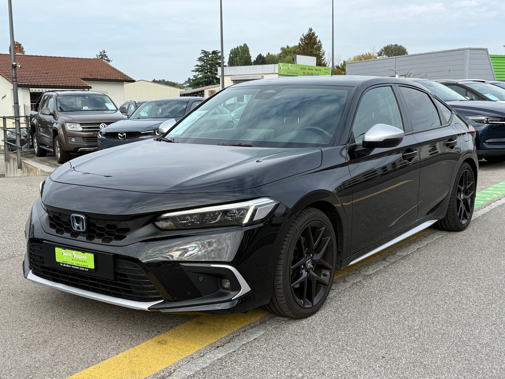 HONDA Civic 2.0 i-MMD HEV Sport - 184 CV - Totalement Hybride - Rabais 90% sur la Taxe des plaques annuel !