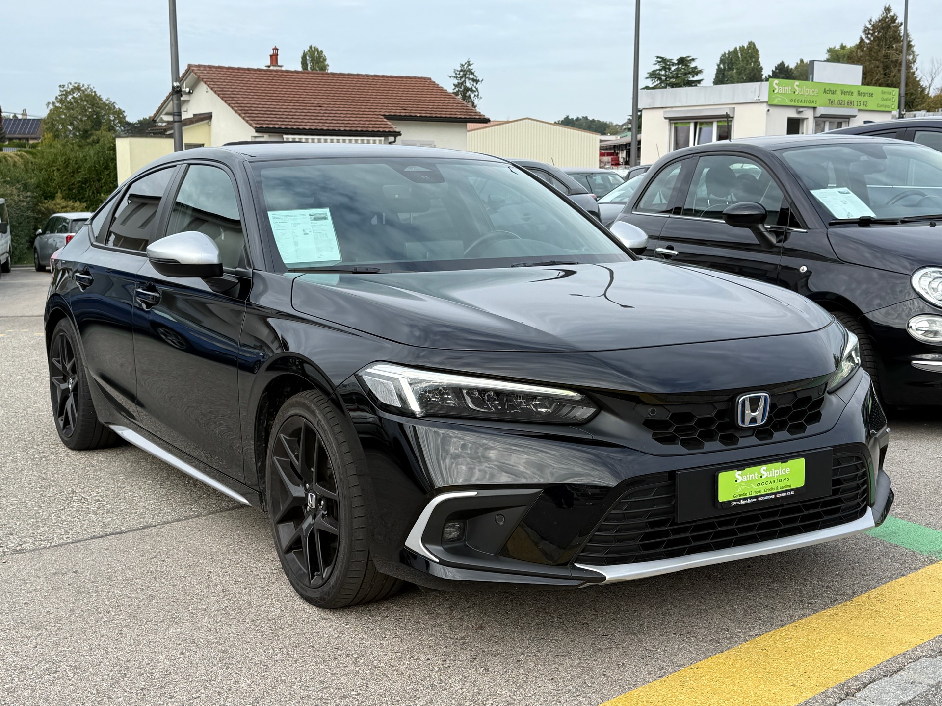 HONDA Civic 2.0 i-MMD HEV Sport - 184 CV - Totalement Hybride - Rabais 90% sur la Taxe des plaques annuel !-showroom-element-1