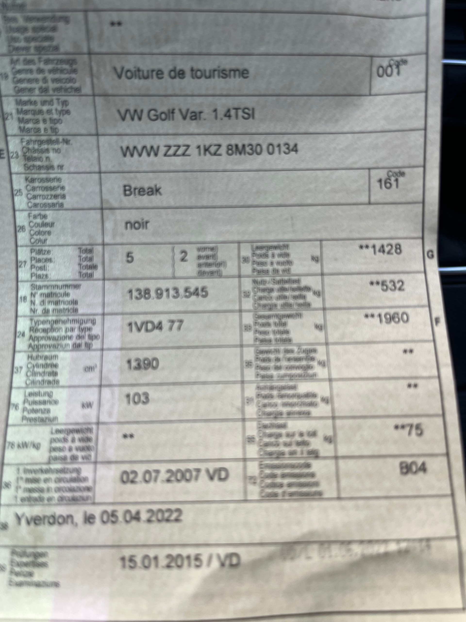 VW Golf Variant 1.4 TSI Comfortline-image-13