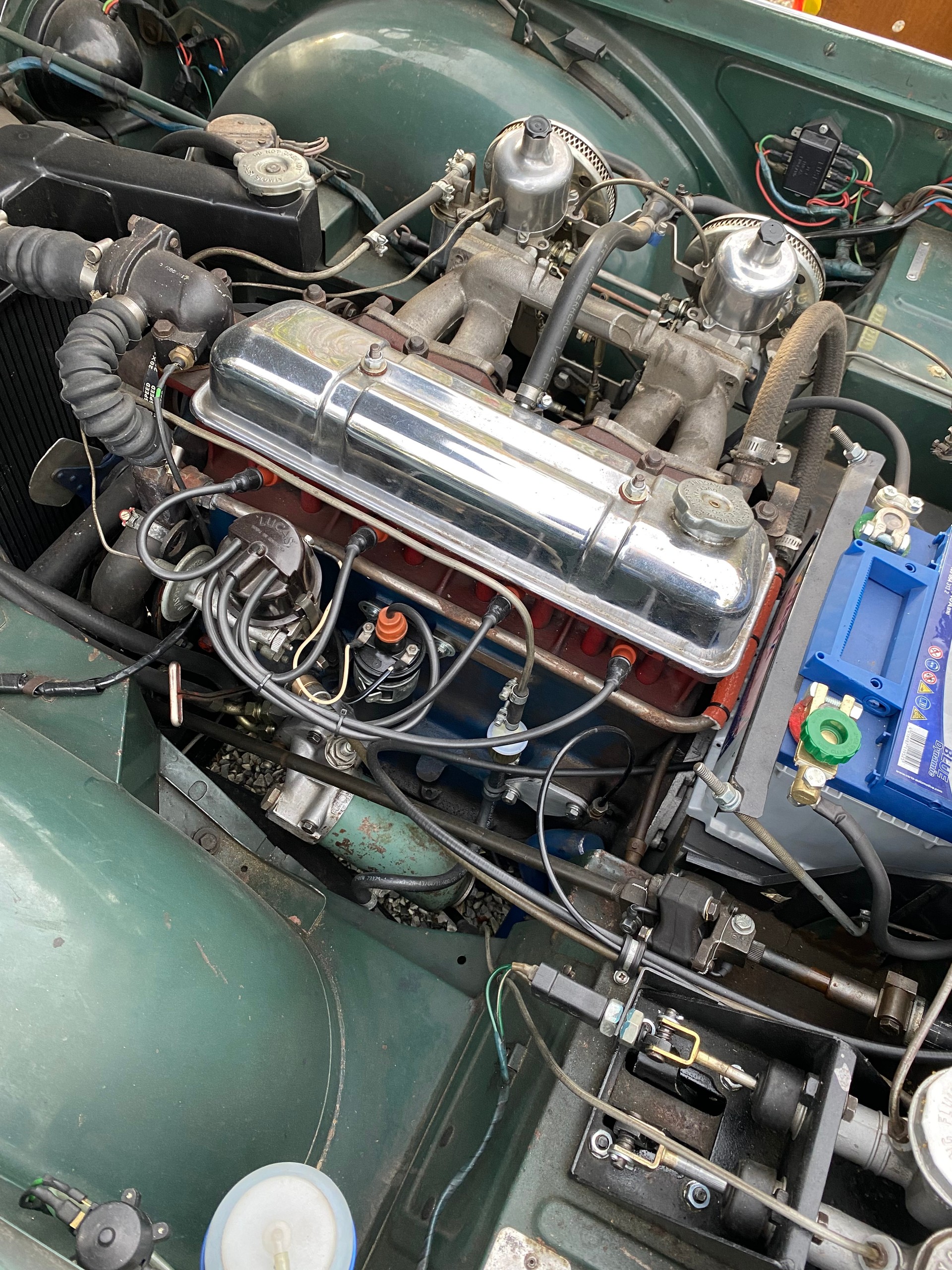 TRIUMPH TR4 avec Surrey Top - Expertisée vétéran-image-7