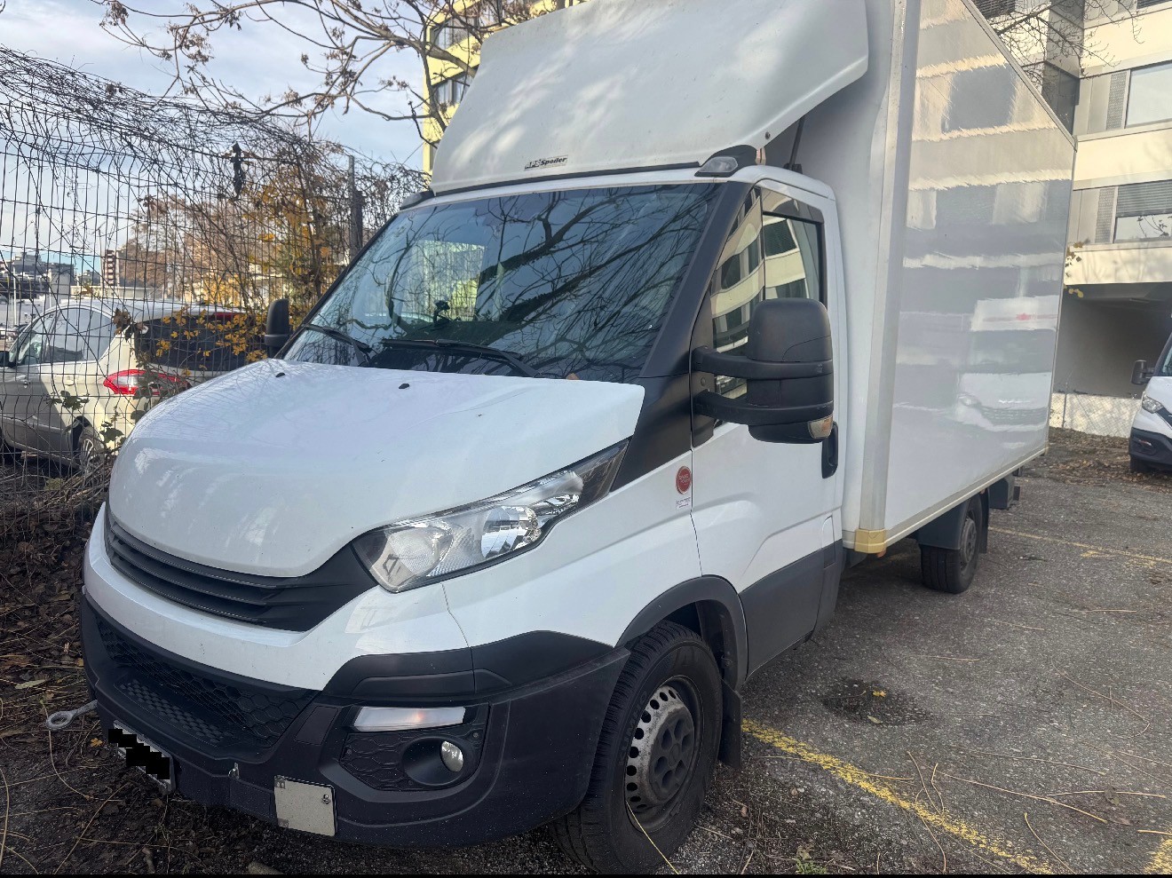 IVECO 35 S 18 Automatik, 180 PS, Koffer mit Hebebühne, AHK 3.5 T