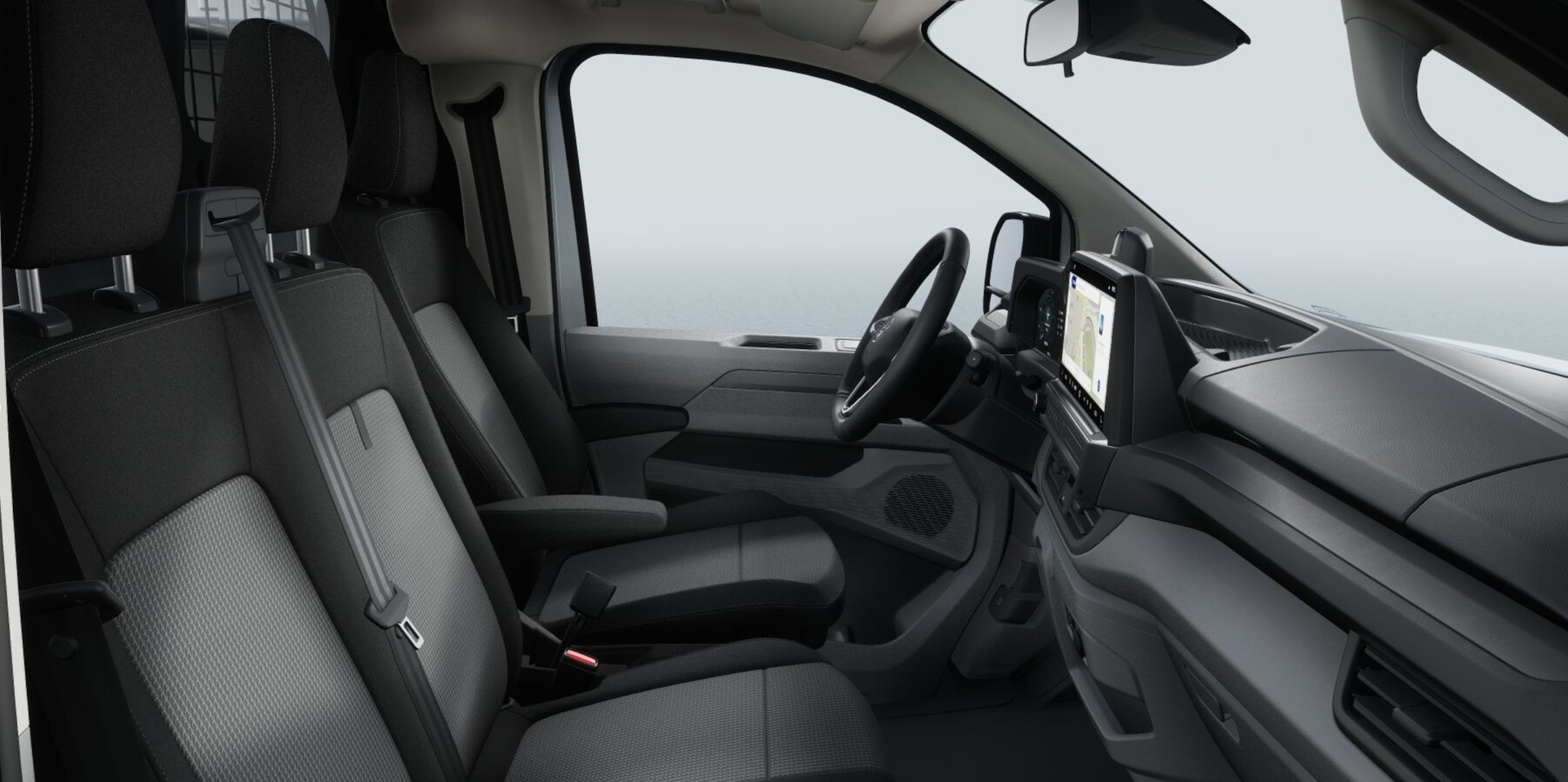 VW Transporter Kastenwagen Entry 2.0 TDI Automat mit 2-Schiebetüren + Heckflügeltüren-image-7