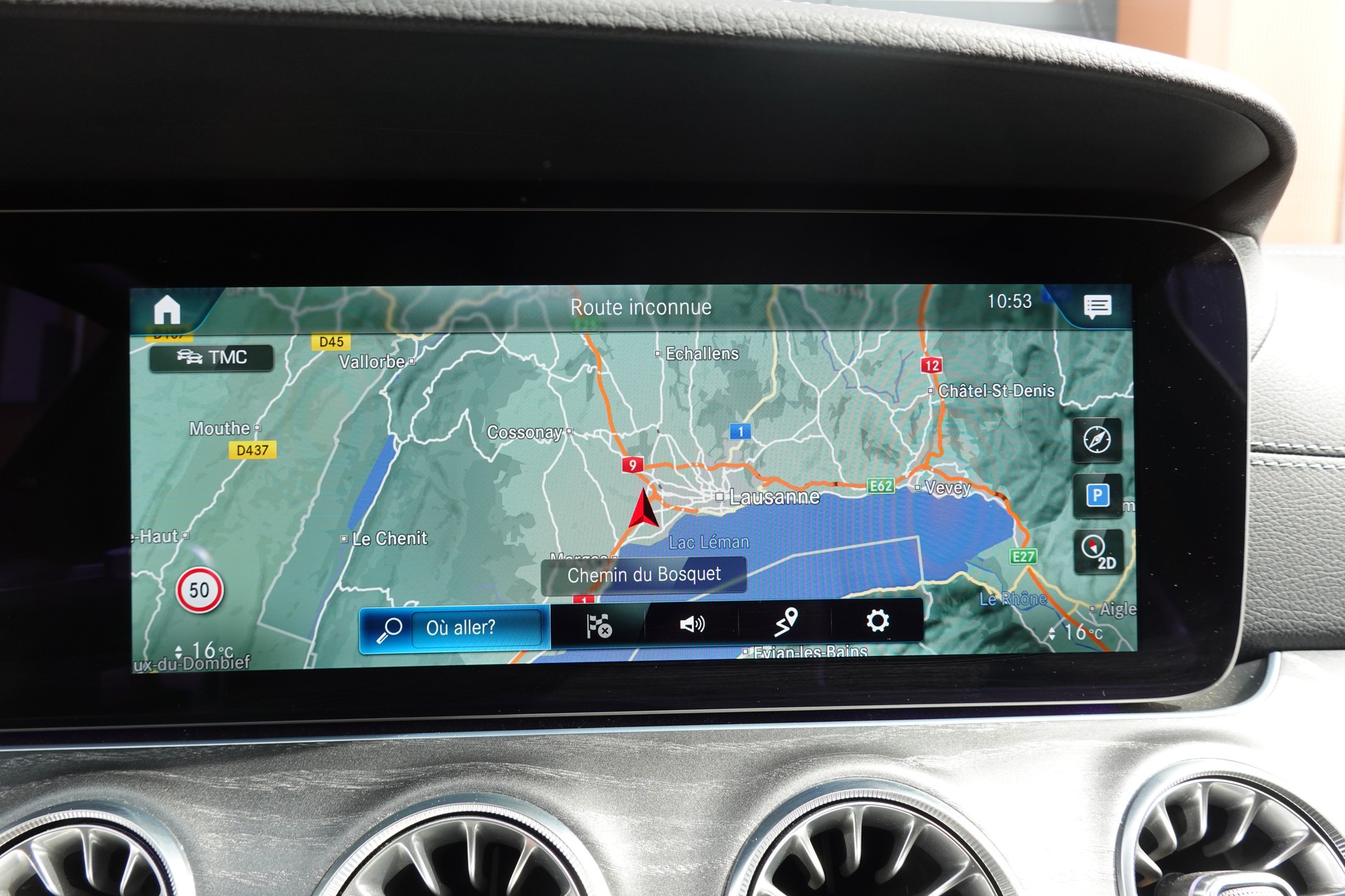 MERCEDES-BENZ AMG GT 4 53 4Matic+ Executive Speedshift MCT - "CH Auto * Pack AMG Night * Son Burmester * Sièges Electrique *Head-Up Display"-image-19