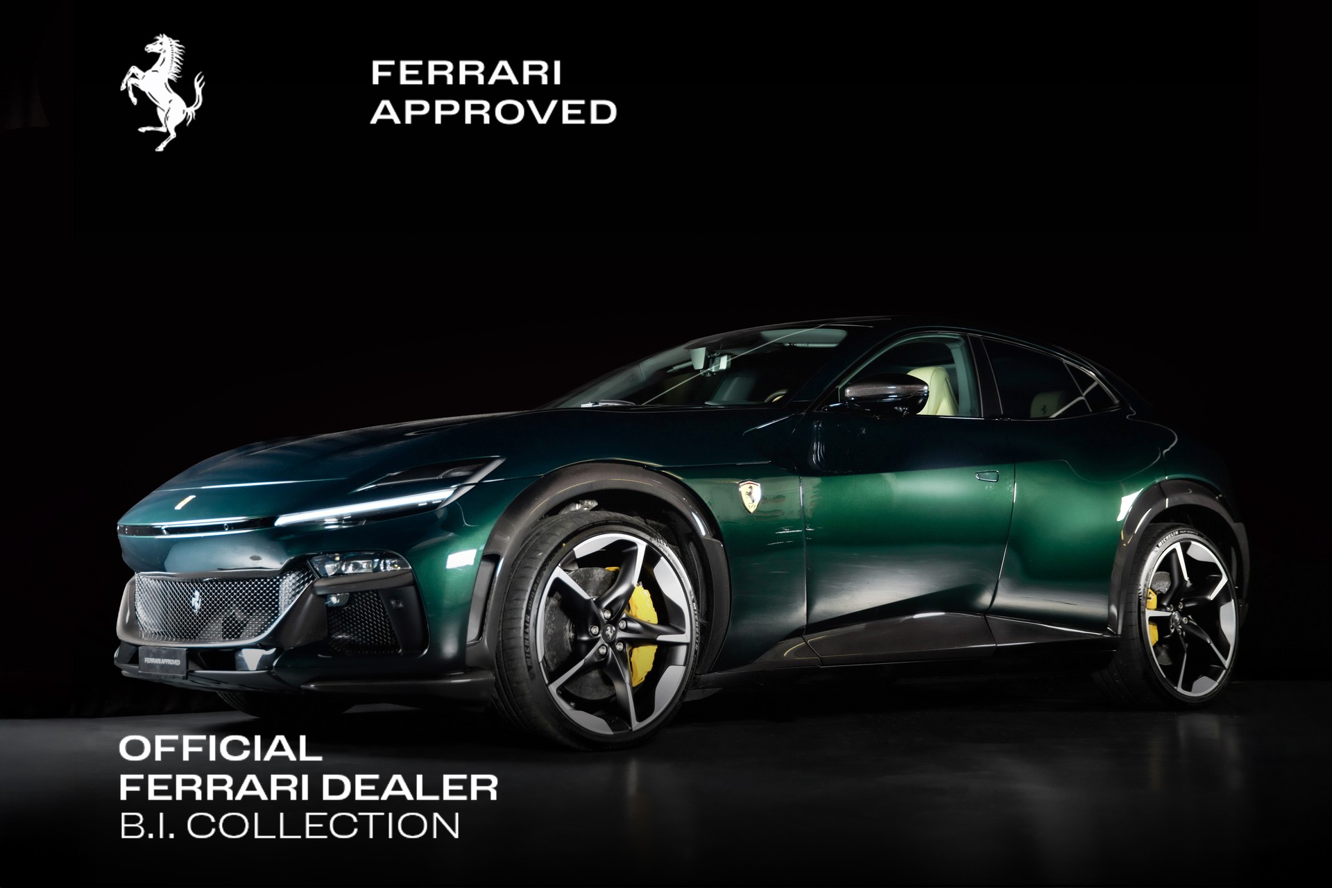 FERRARI Purosangue 6.5 V12 in Verde Zeltweg