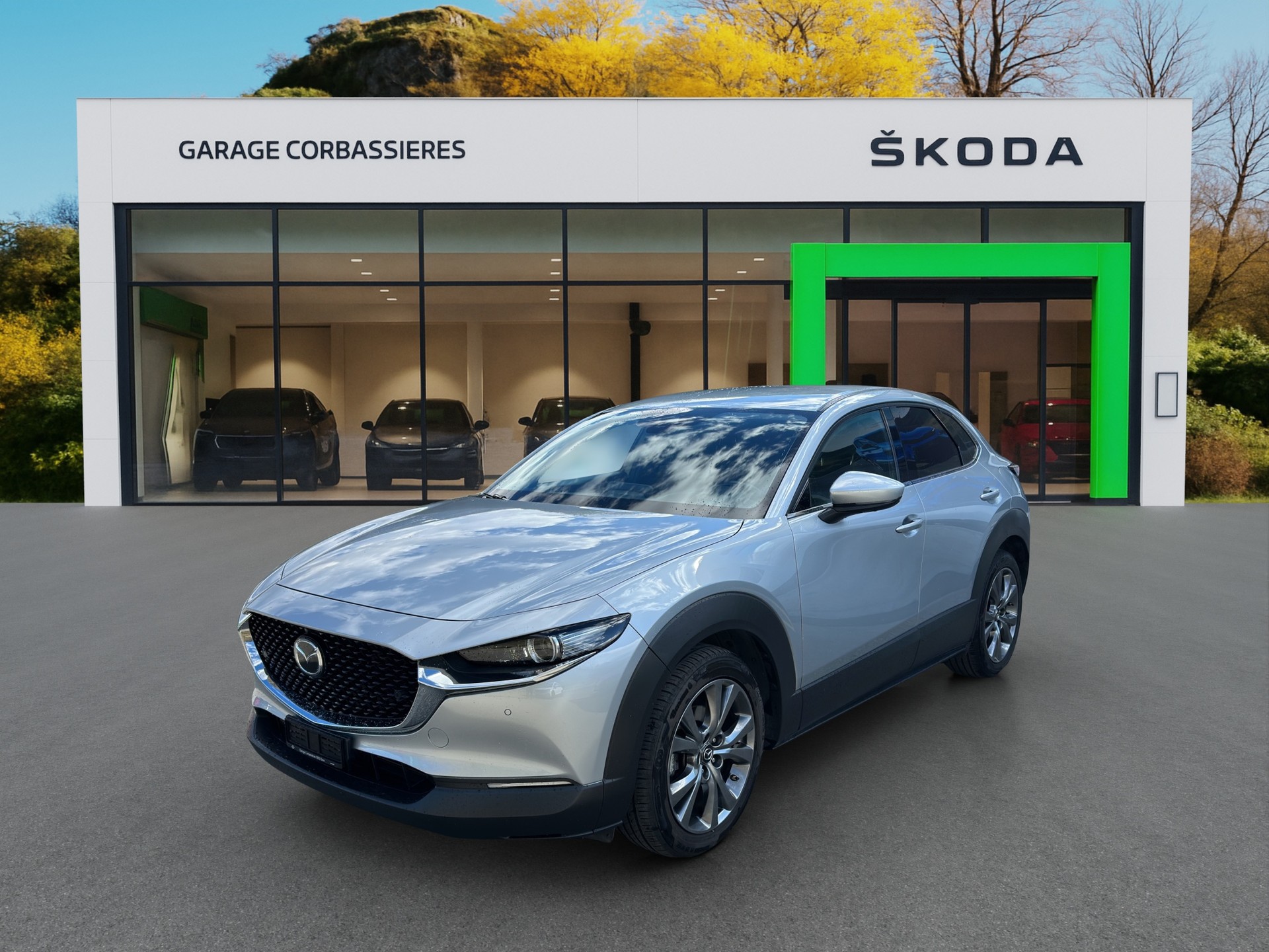 MAZDA CX-30 SKYACTIV-X 186 M Hybrid AWD Revolution Automat-showroom-element-1