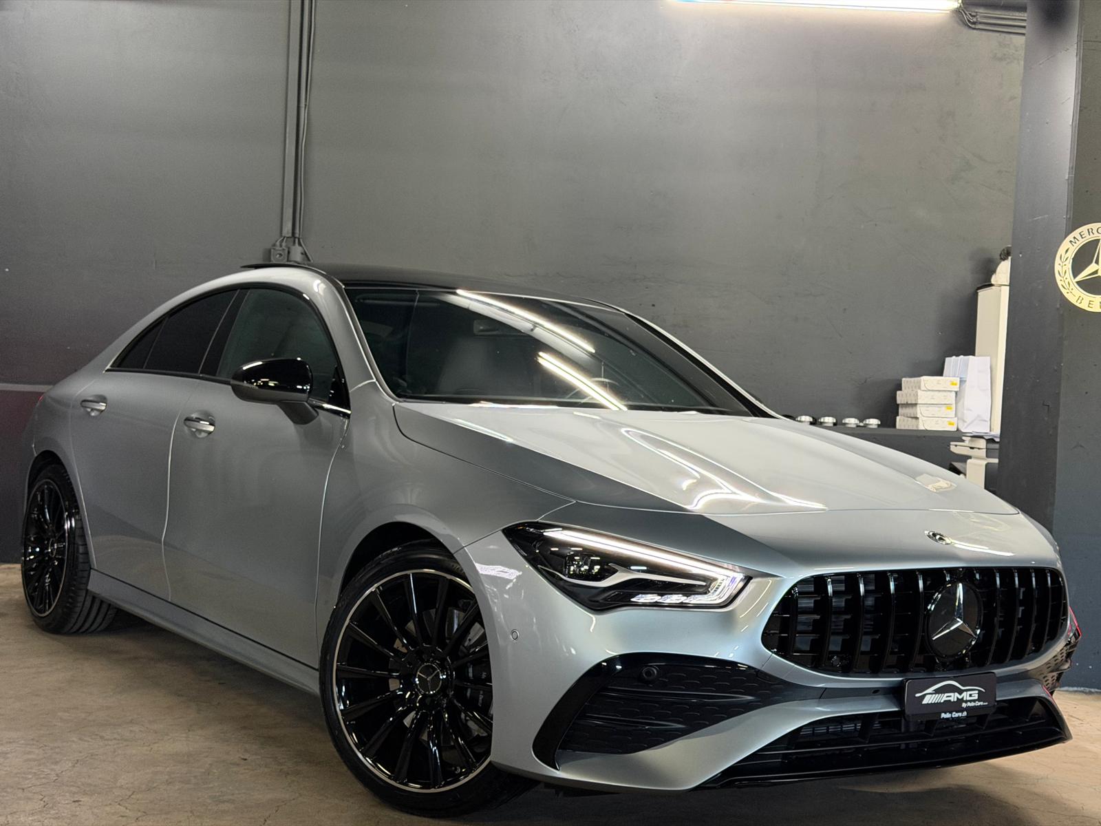 MERCEDES-BENZ CLA 200 AMG (CLA45 AMG Optik) 8G-DCT Limited Silver&Black Performance