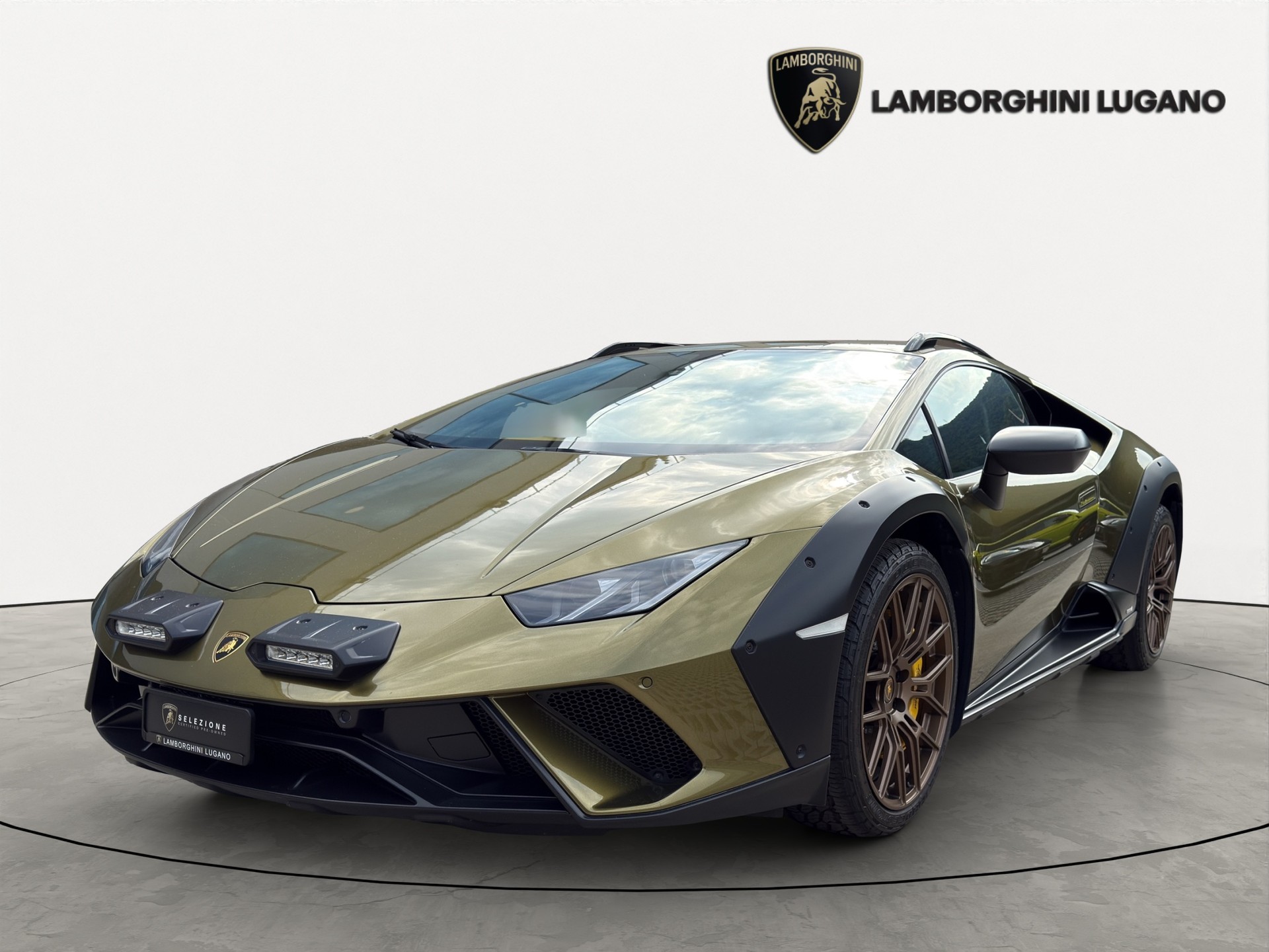 LAMBORGHINI Huracan Sterrato MY24 Selezione Certified Pre-Owned Certifications: 150-point check list Lamborghini Lugano-showroom-element-2