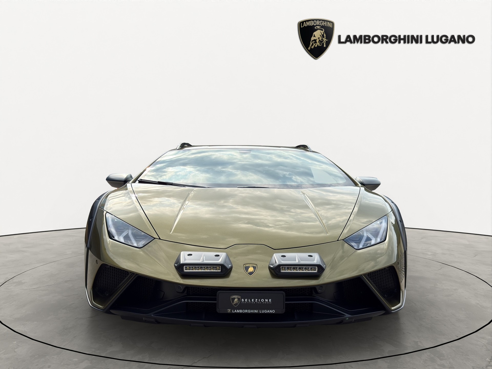 LAMBORGHINI Huracan Sterrato MY24 Selezione Certified Pre-Owned Certifications: 150-point check list Lamborghini Lugano-showroom-element-1