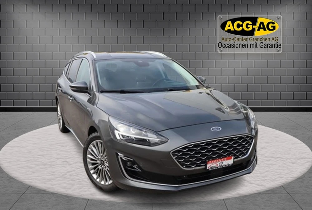 FORD Focus 1.0 SCTi Vignale Automatic ** Neues Modell **Voll-Leder Ausstattung ** Cockpit ** Gr-Navi mit RF-Kamera **