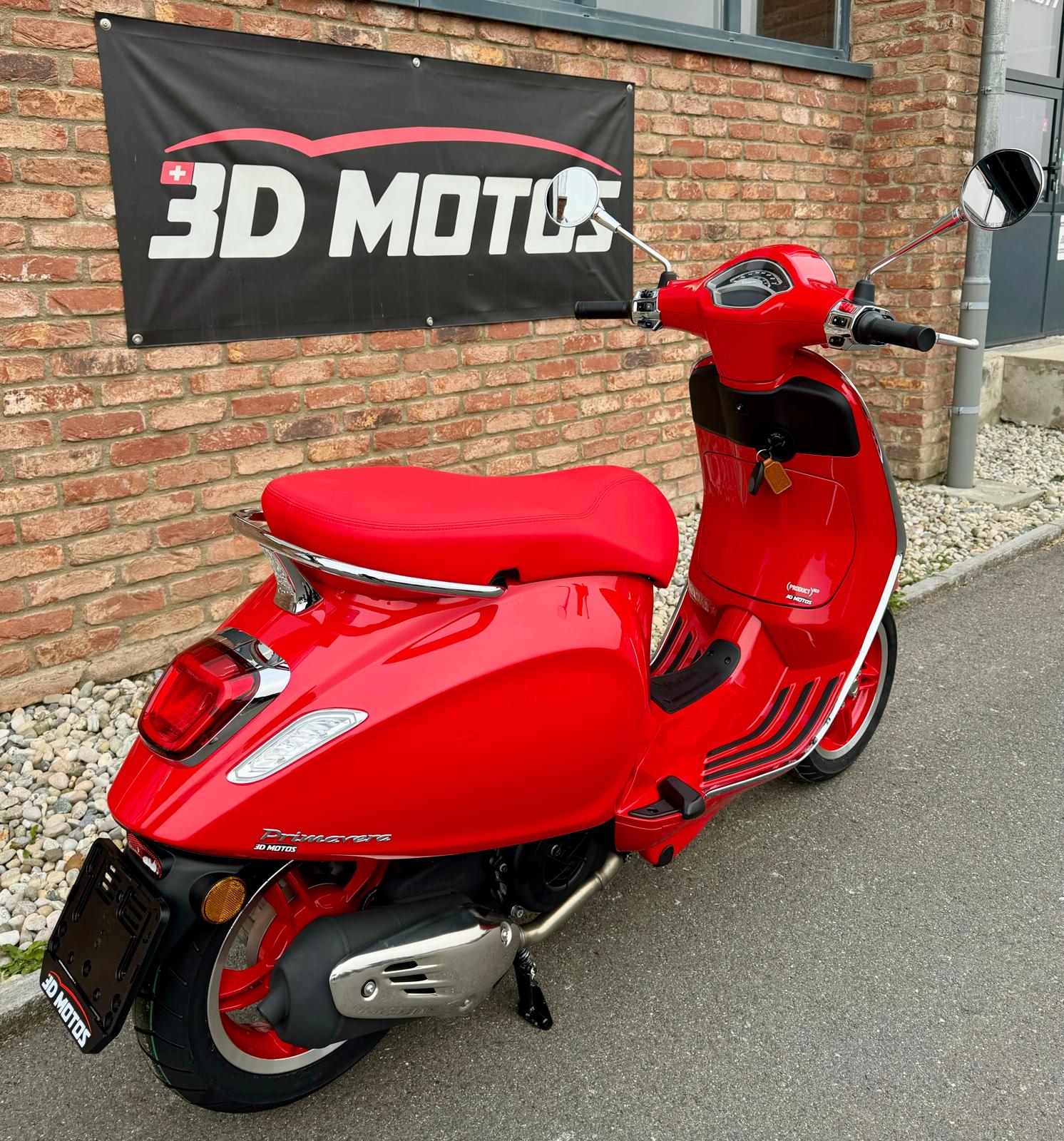 PIAGGIO Vespa 125 Primavera Red ABS-image-2