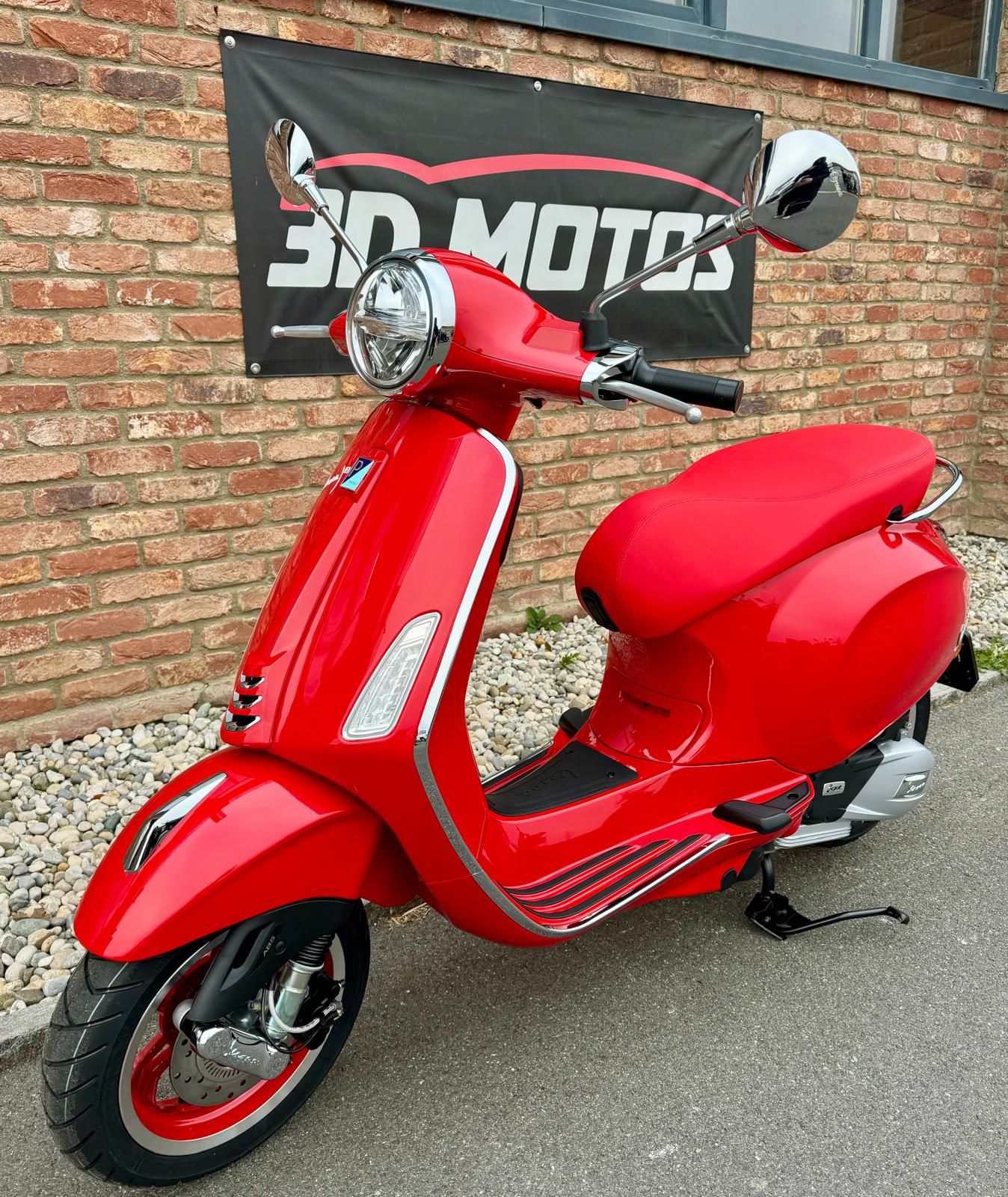 PIAGGIO Vespa 125 Primavera Red ABS-image-3