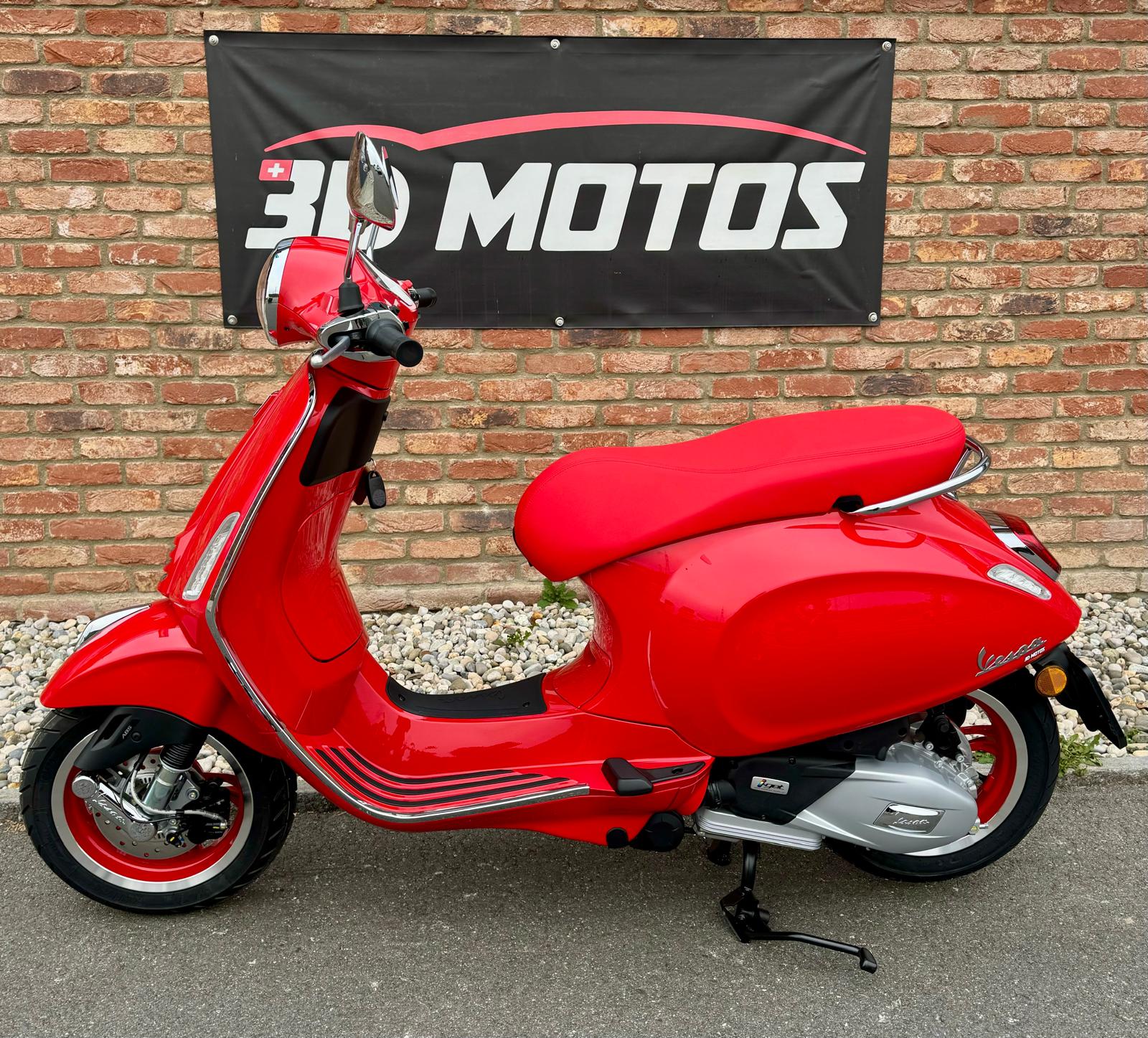 PIAGGIO Vespa 125 Primavera Red ABS-image-4