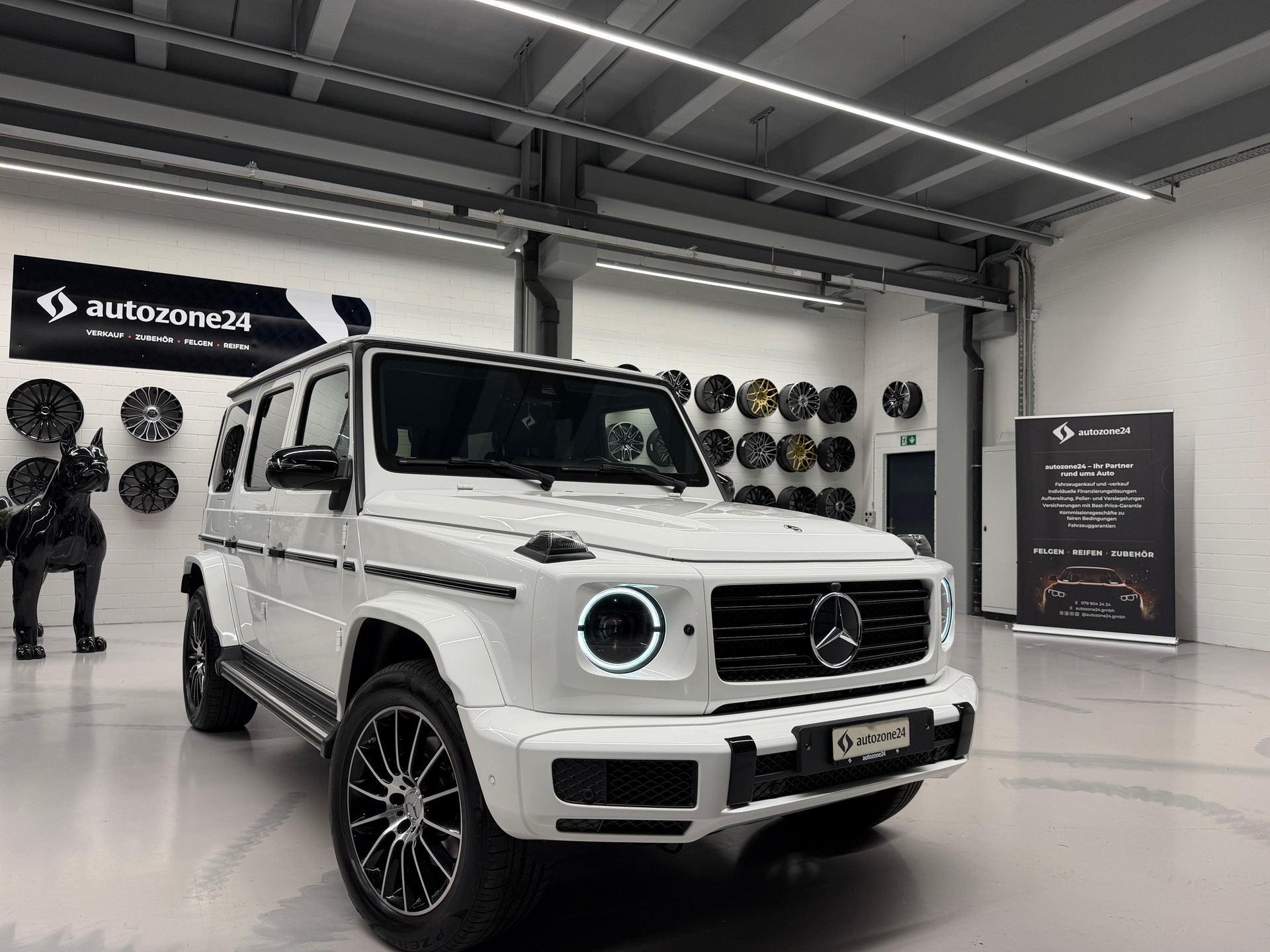 MERCEDES-BENZ G 400 d AMG Line *CH-Auto*Gratis Service*Exclusive Interieur*Top Ausstattung*Standheizung*Burmester*-showroom-element-1