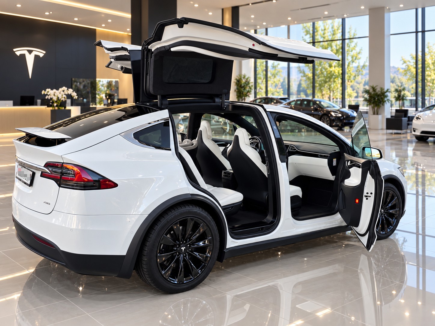 TESLA Model X 75 D-image-5