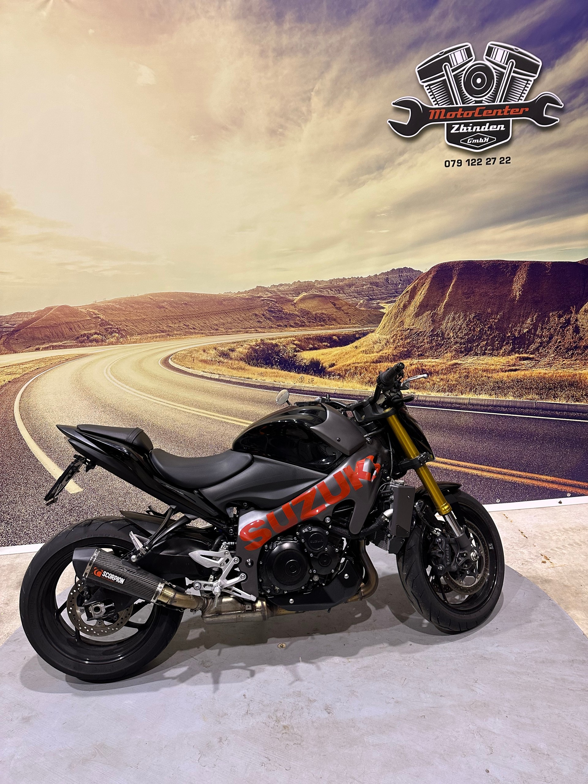 SUZUKI GSX-S 1000F Sport Touring ABS Scorpion Auspuff-image-0